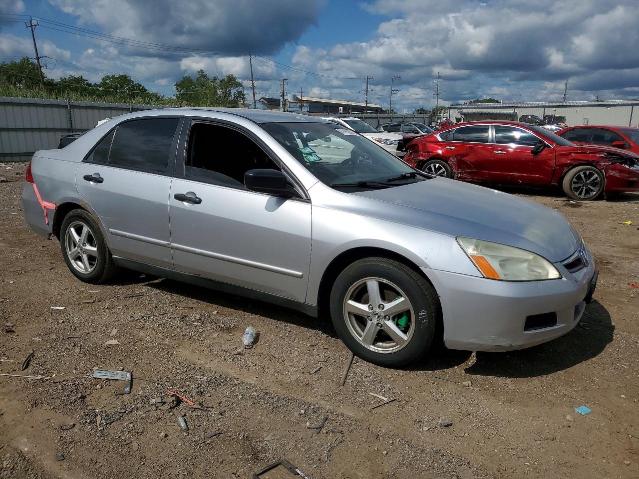2006 Honda Accord Value Silver vin: 1HGCM56166A120422