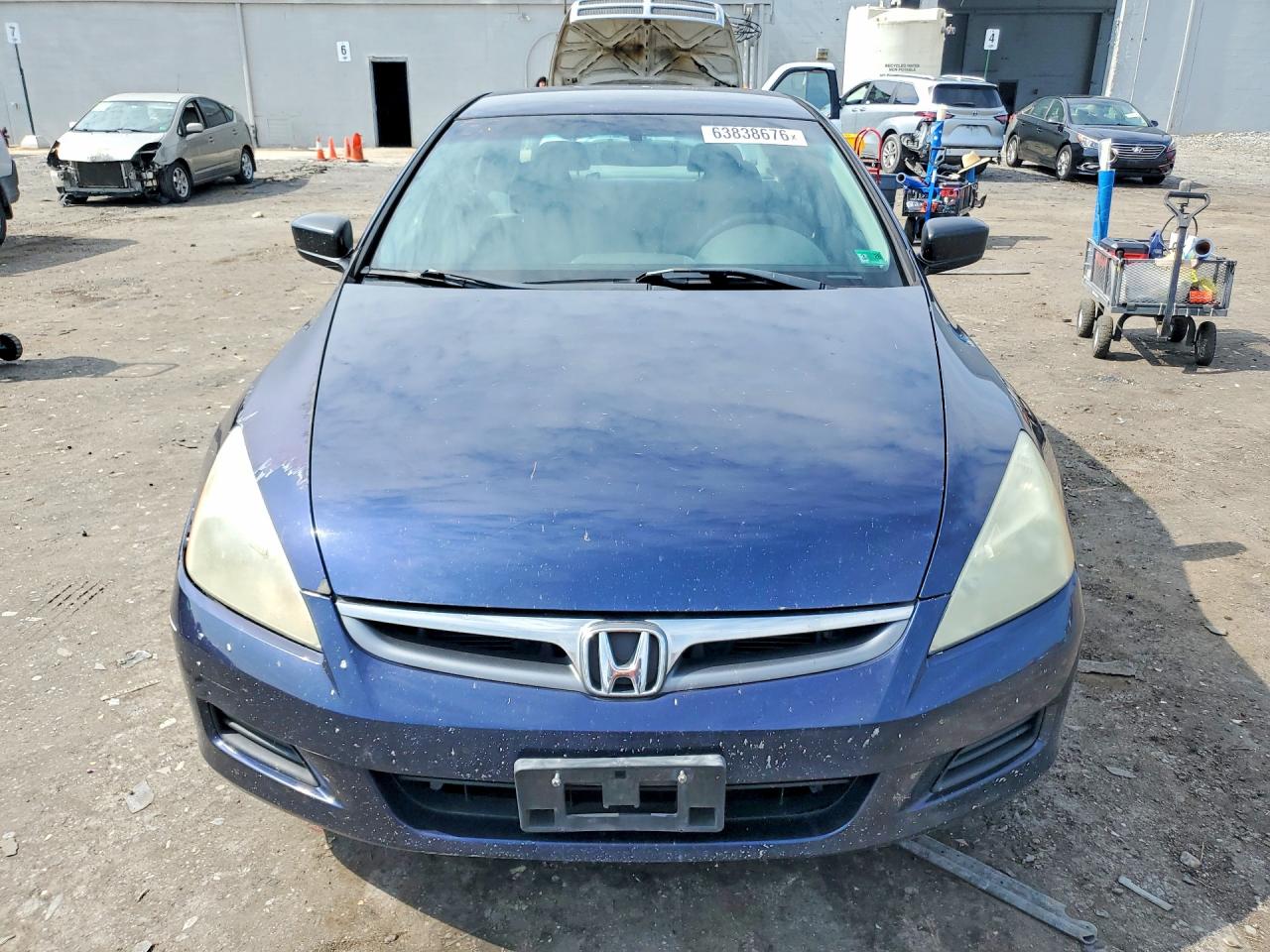 2007 Honda Accord Value Blue vin: 1HGCM56167A037607