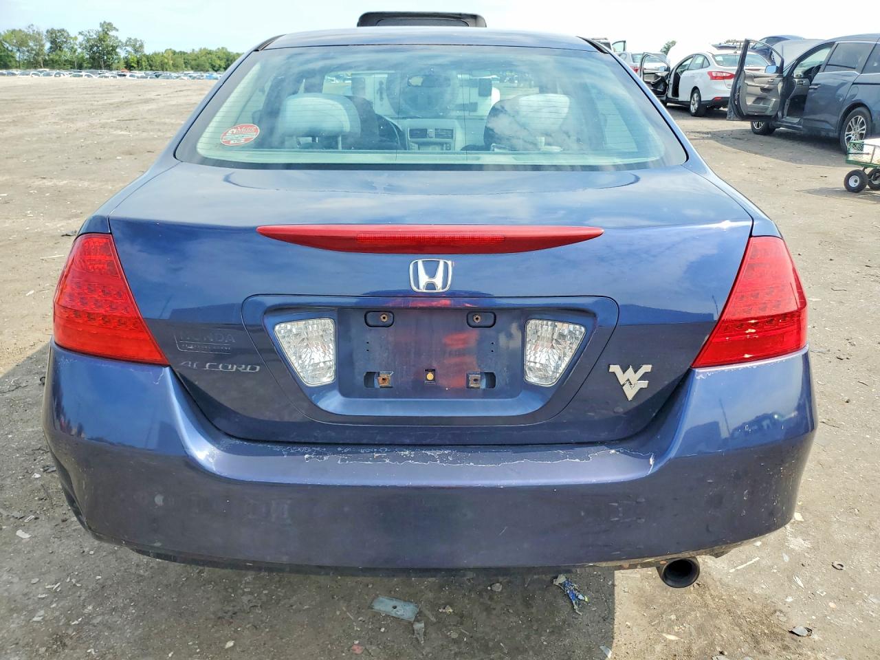 2007 Honda Accord Value Blue vin: 1HGCM56167A037607