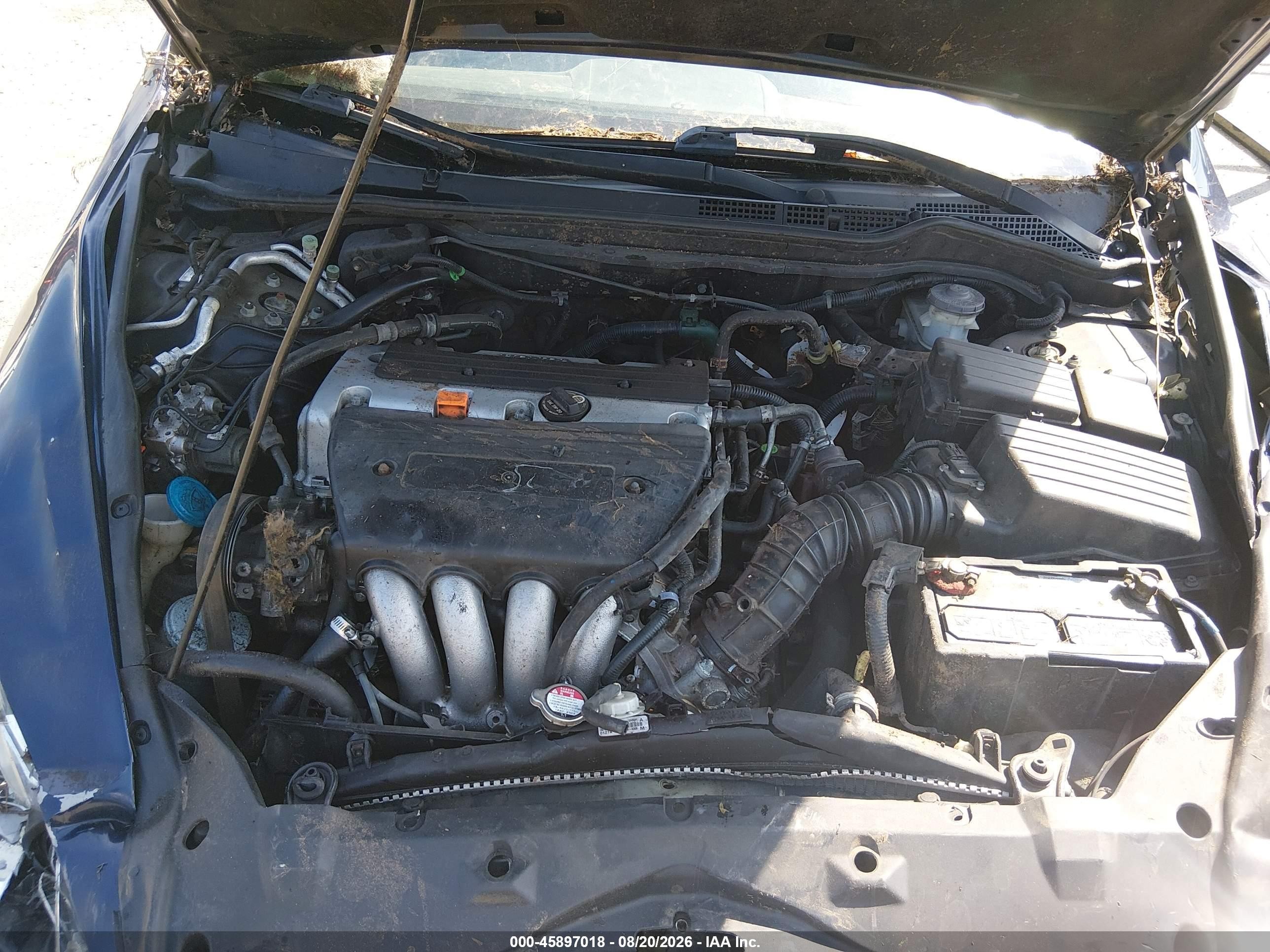 2007 Honda Accord 2.4 Vp Dark Blue vin: 1HGCM56167A093188