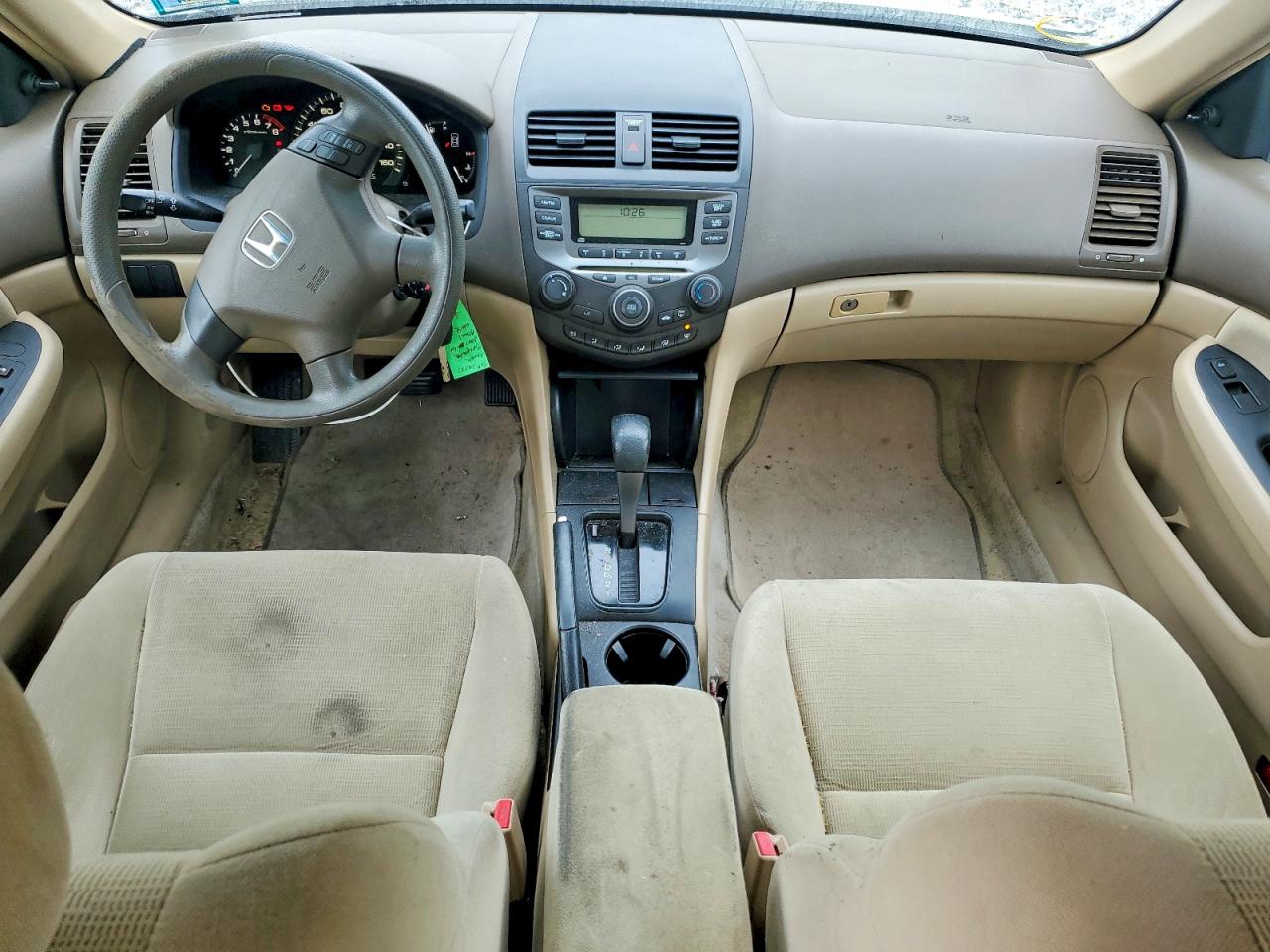2007 Honda Accord Value White vin: 1HGCM56167A152448