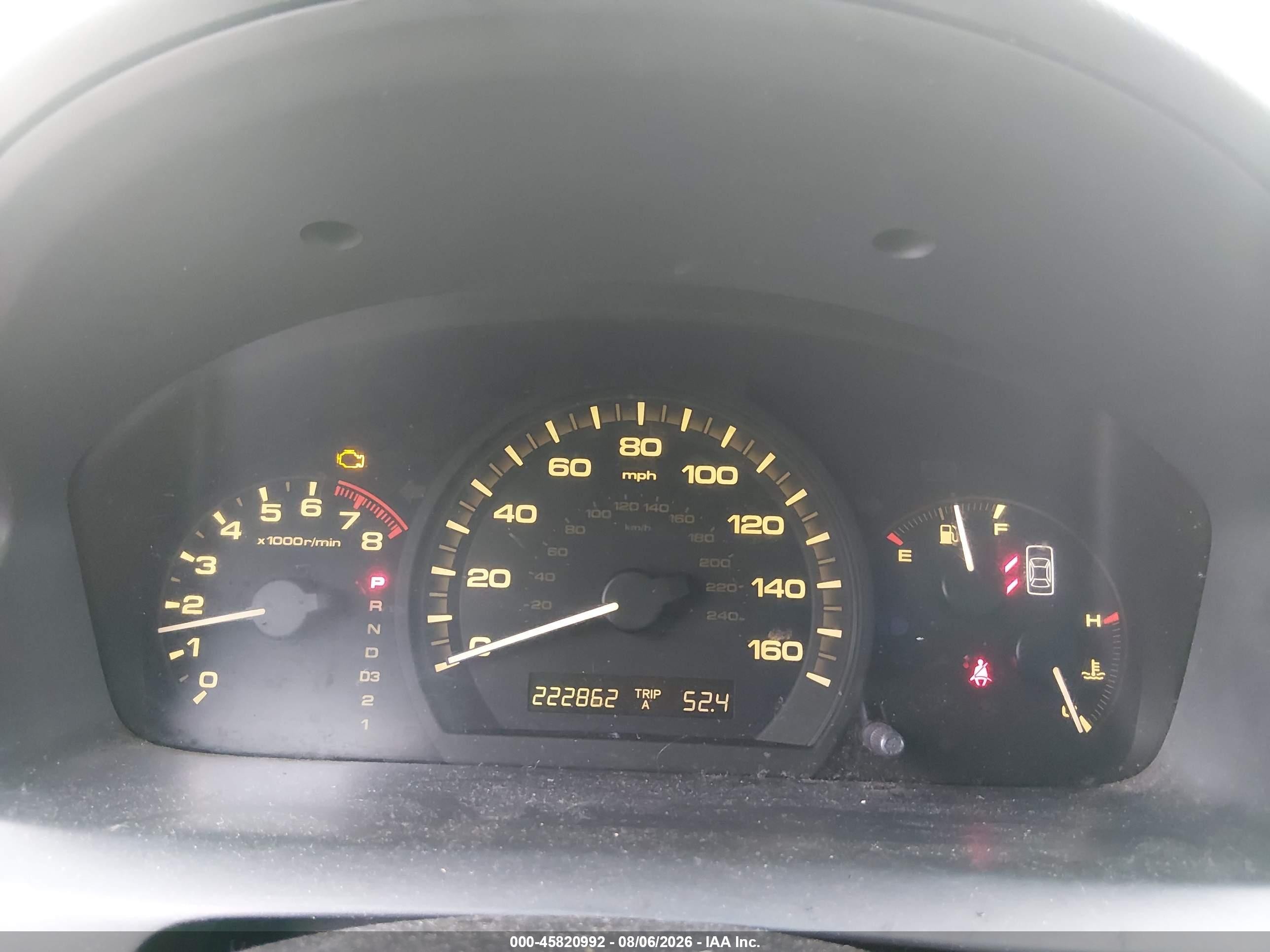 2006 Honda Accord 2.4 Vp Gray vin: 1HGCM56176A097281
