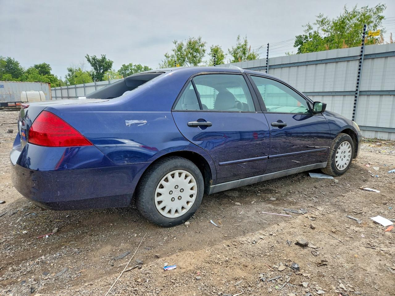 2006 Honda Accord Value Blue vin: 1HGCM56176A103709