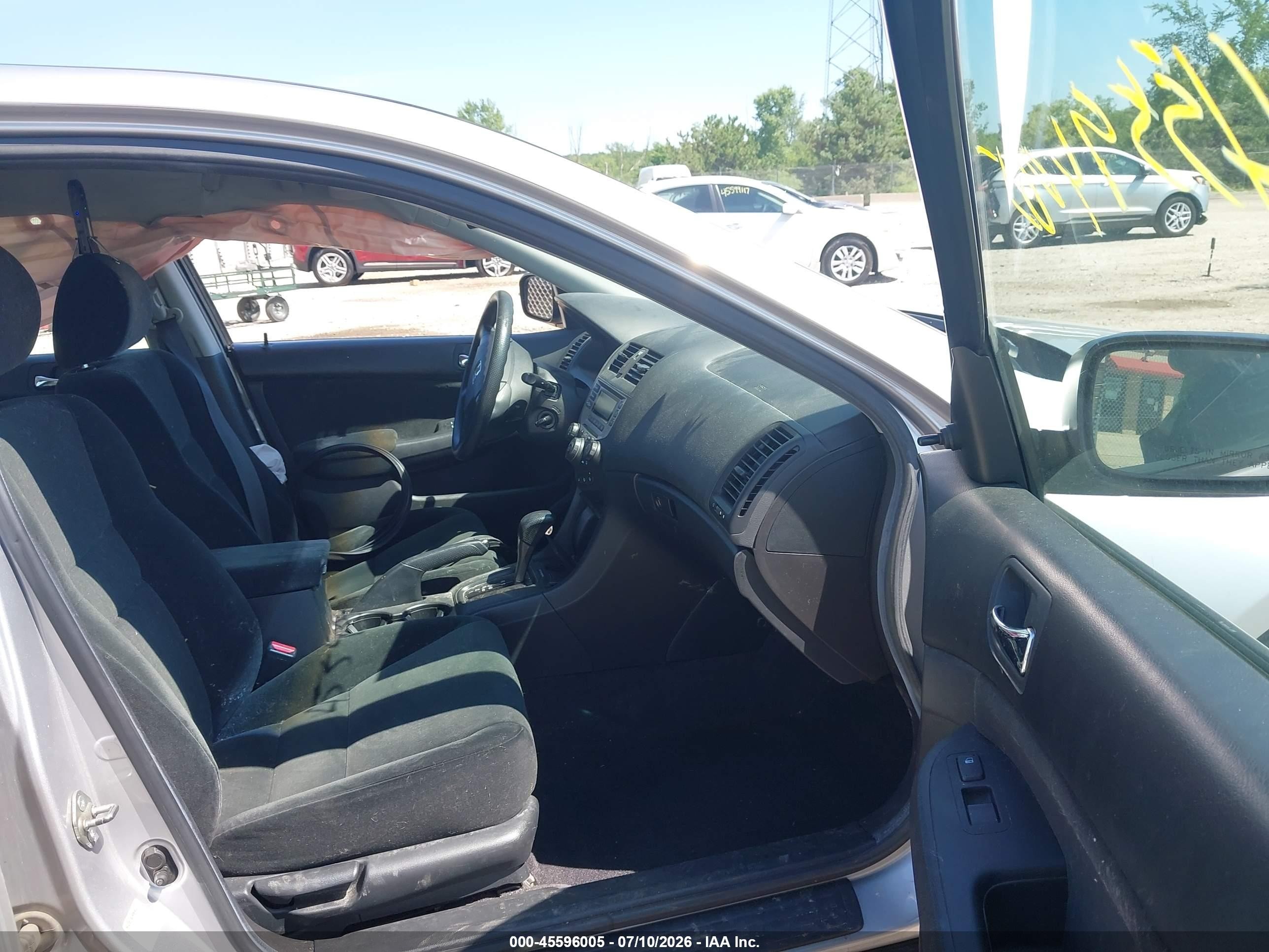 2006 Honda Accord 2.4 Vp Silver vin: 1HGCM56176A156958