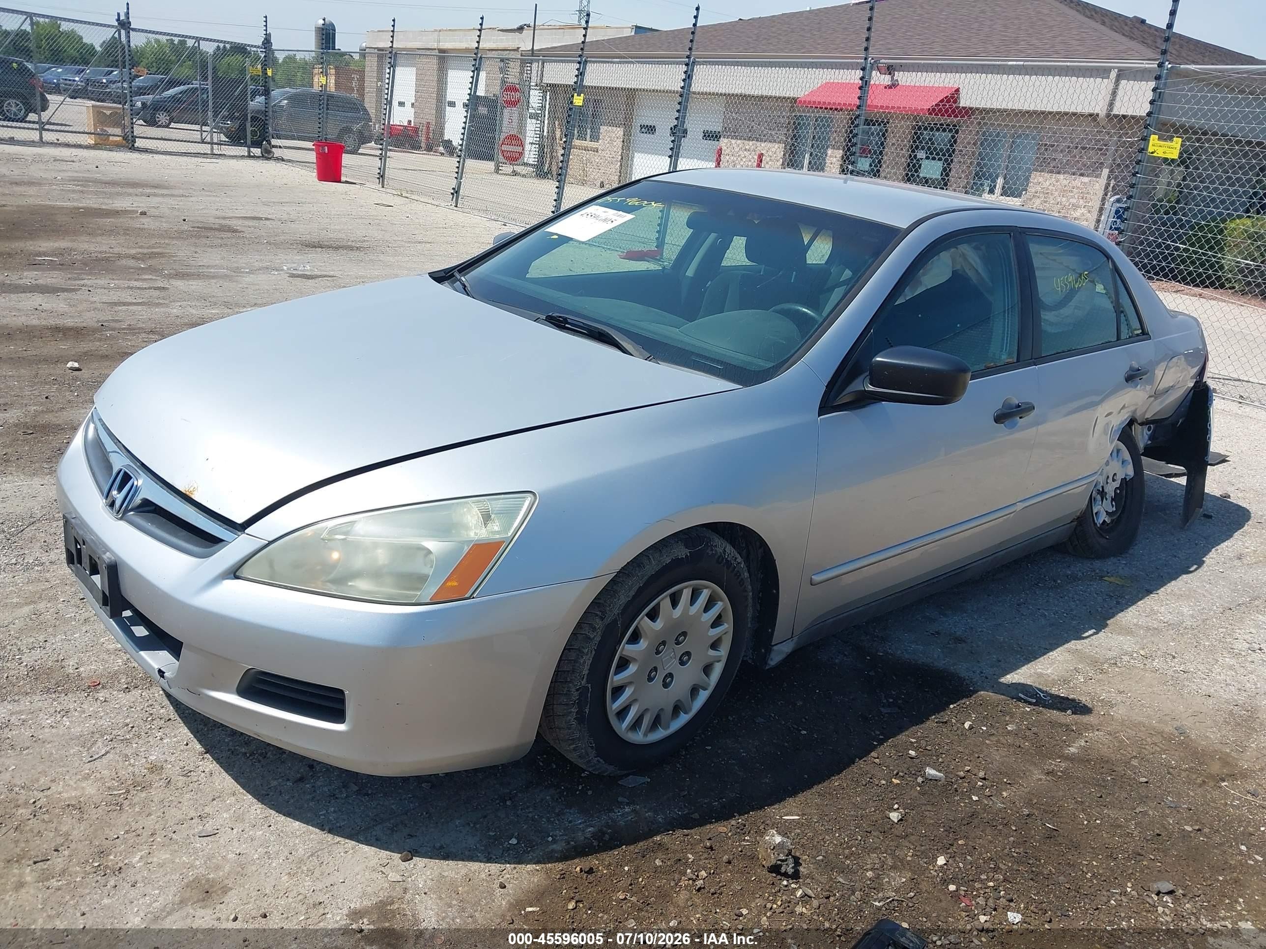 2006 Honda Accord 2.4 Vp Silver vin: 1HGCM56176A156958