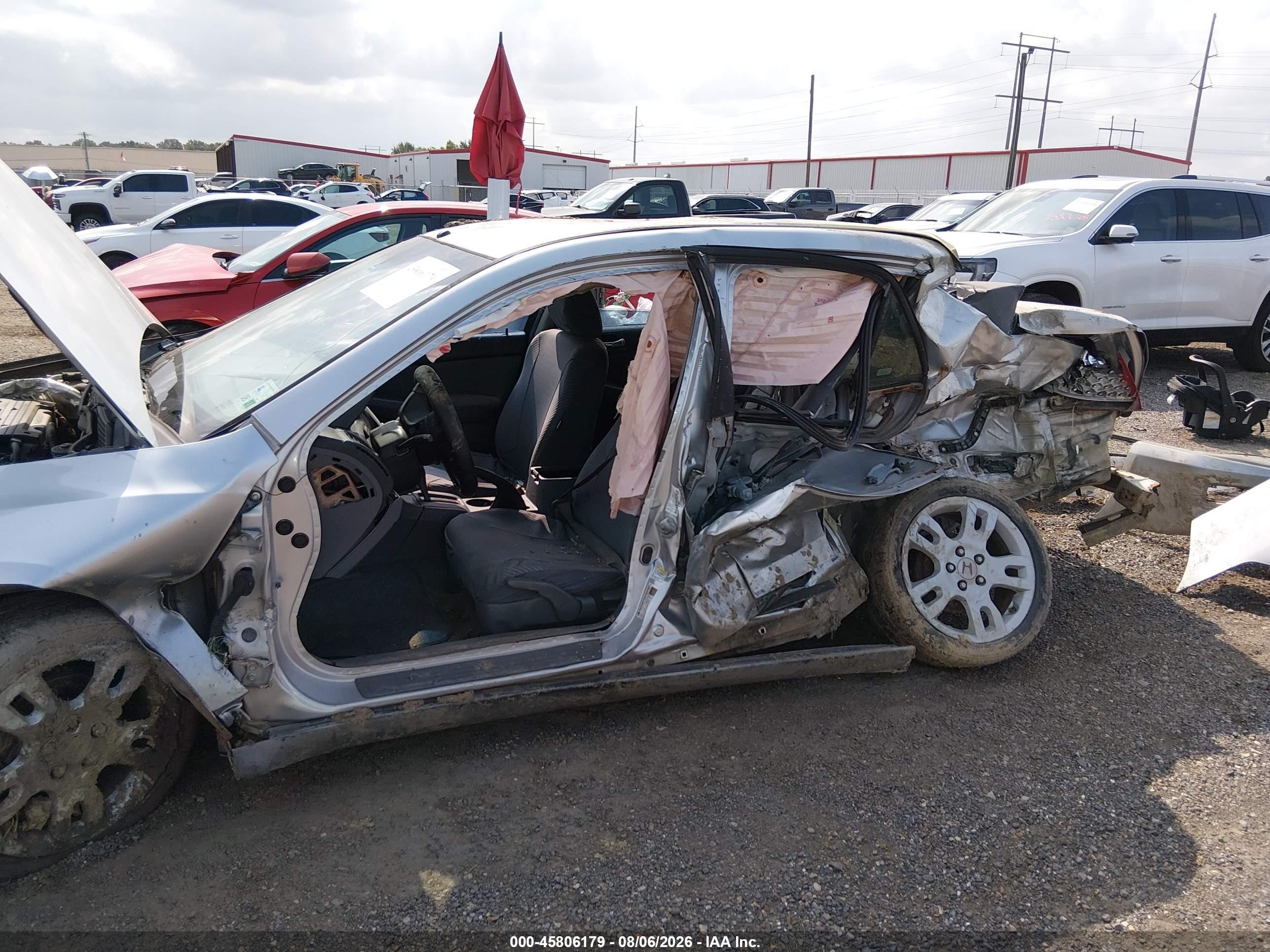 2006 Honda Accord 2.4 Vp Silver vin: 1HGCM56176A162534