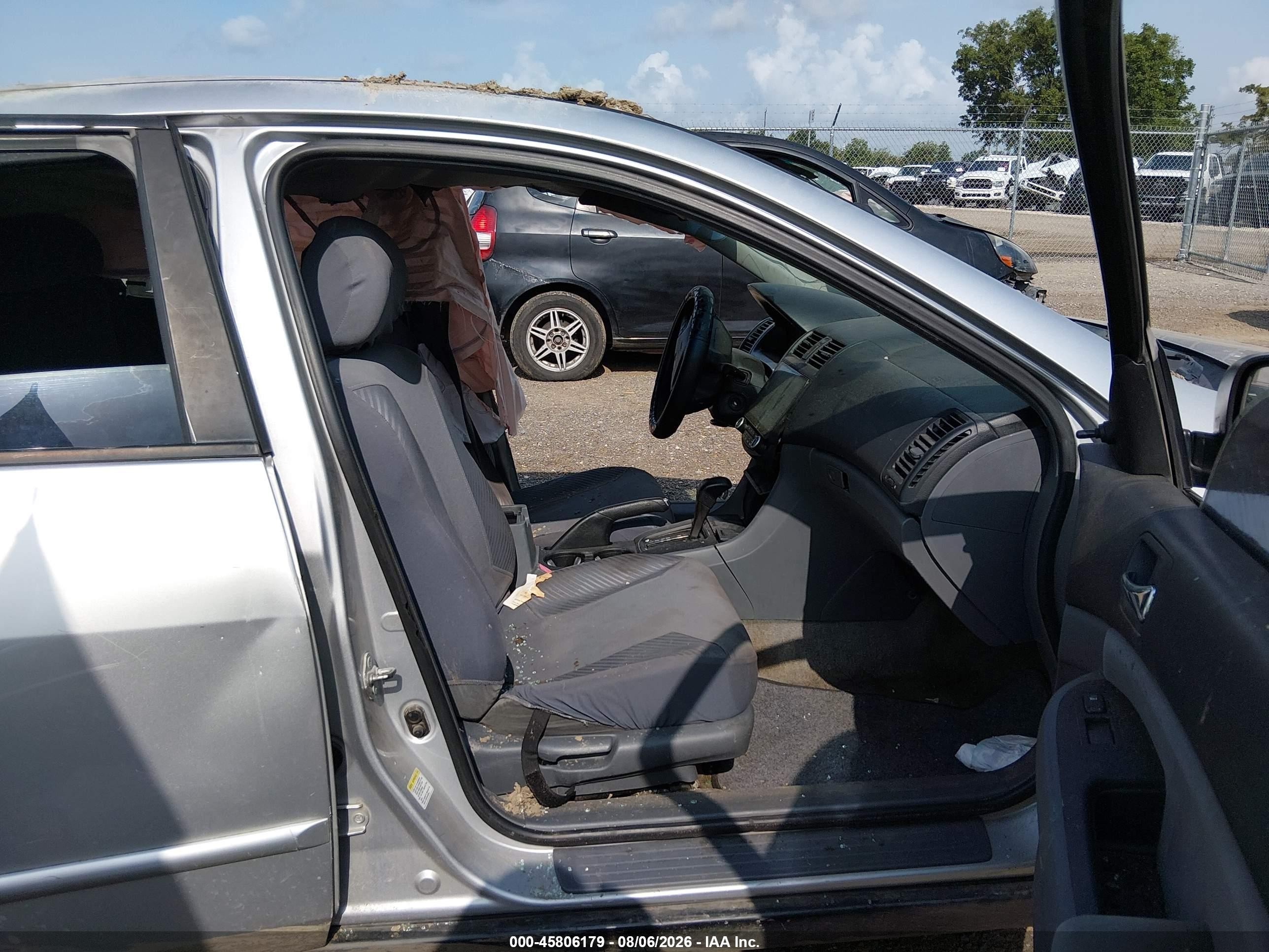 2006 Honda Accord 2.4 Vp Silver vin: 1HGCM56176A162534