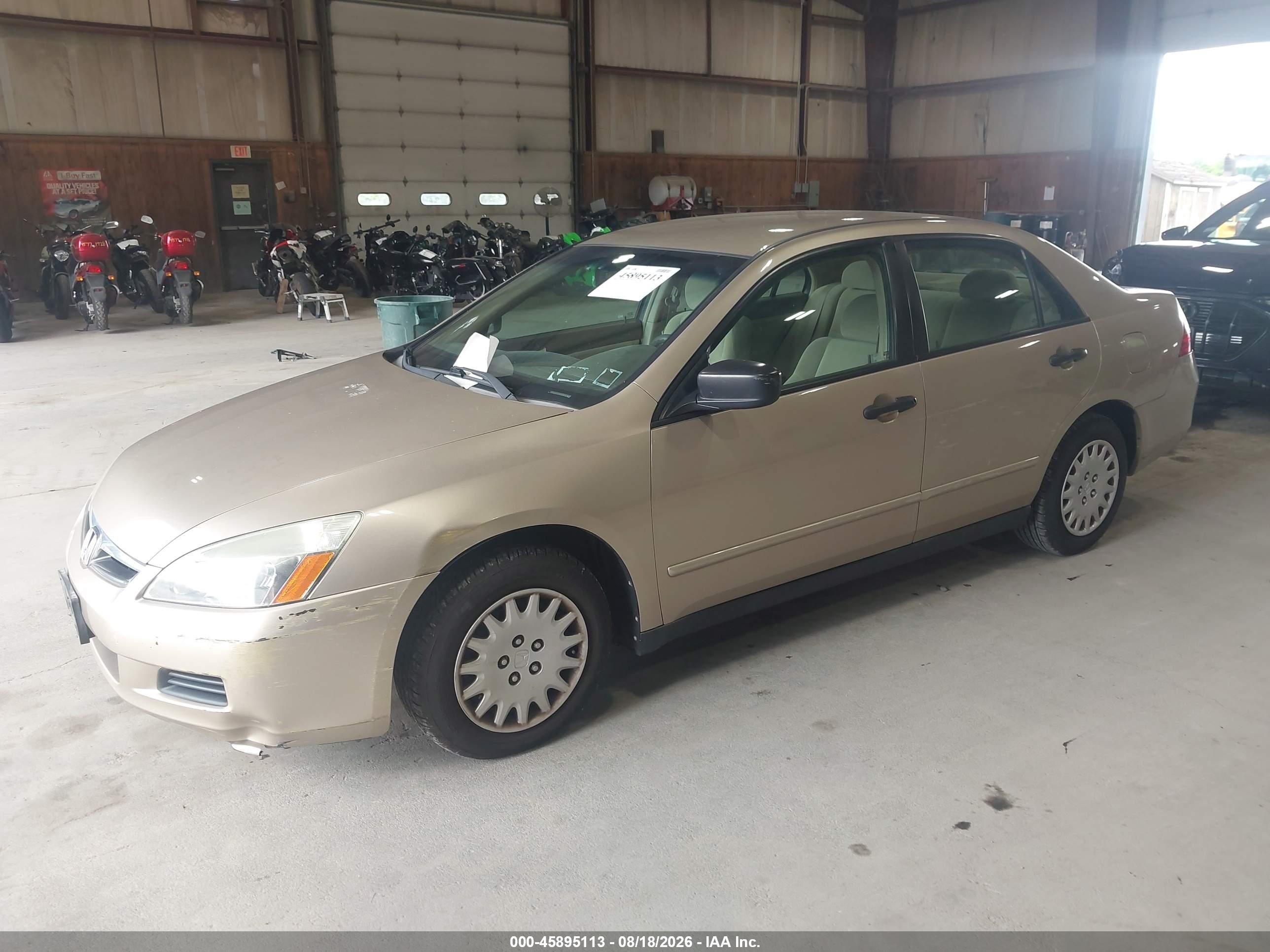 2007 Honda Accord 2.4 Vp Gold vin: 1HGCM56177A149669
