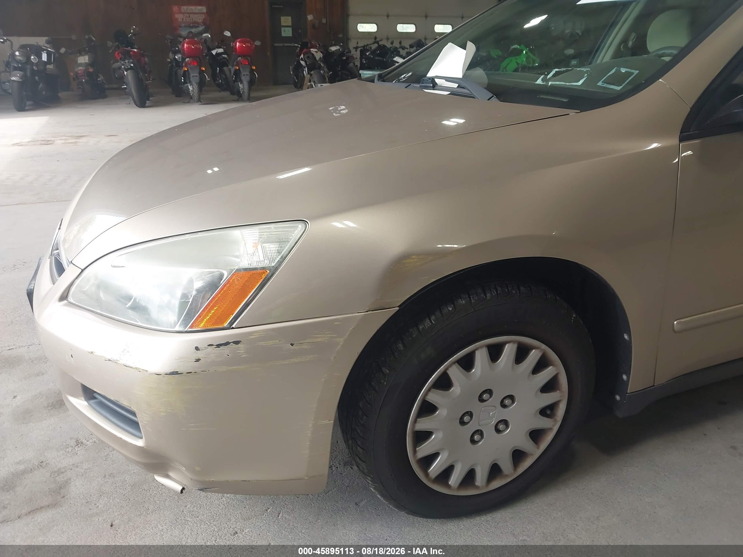 2007 Honda Accord 2.4 Vp Gold vin: 1HGCM56177A149669