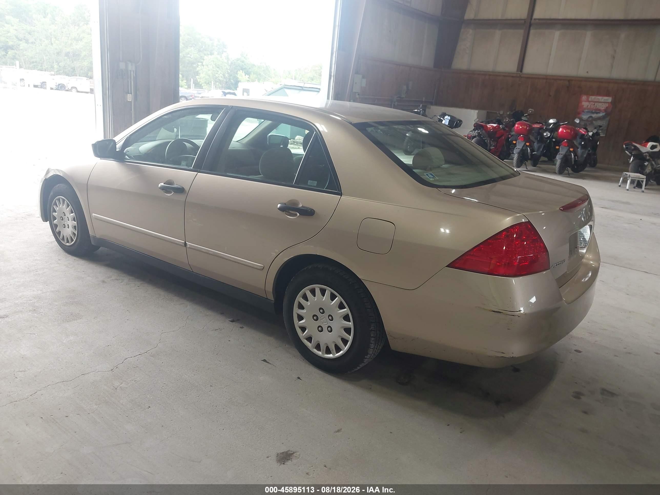 2007 Honda Accord 2.4 Vp Gold vin: 1HGCM56177A149669