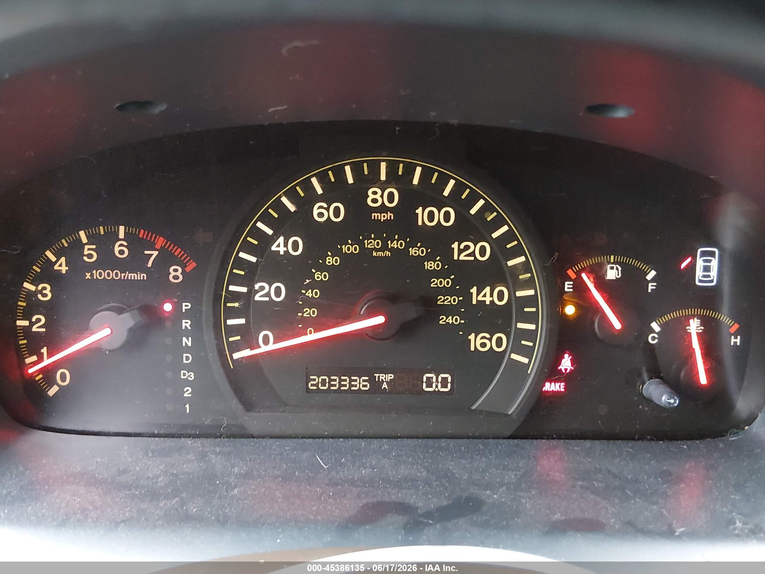 2005 Honda Accord 2.4 Dx Tan vin: 1HGCM56185A130545
