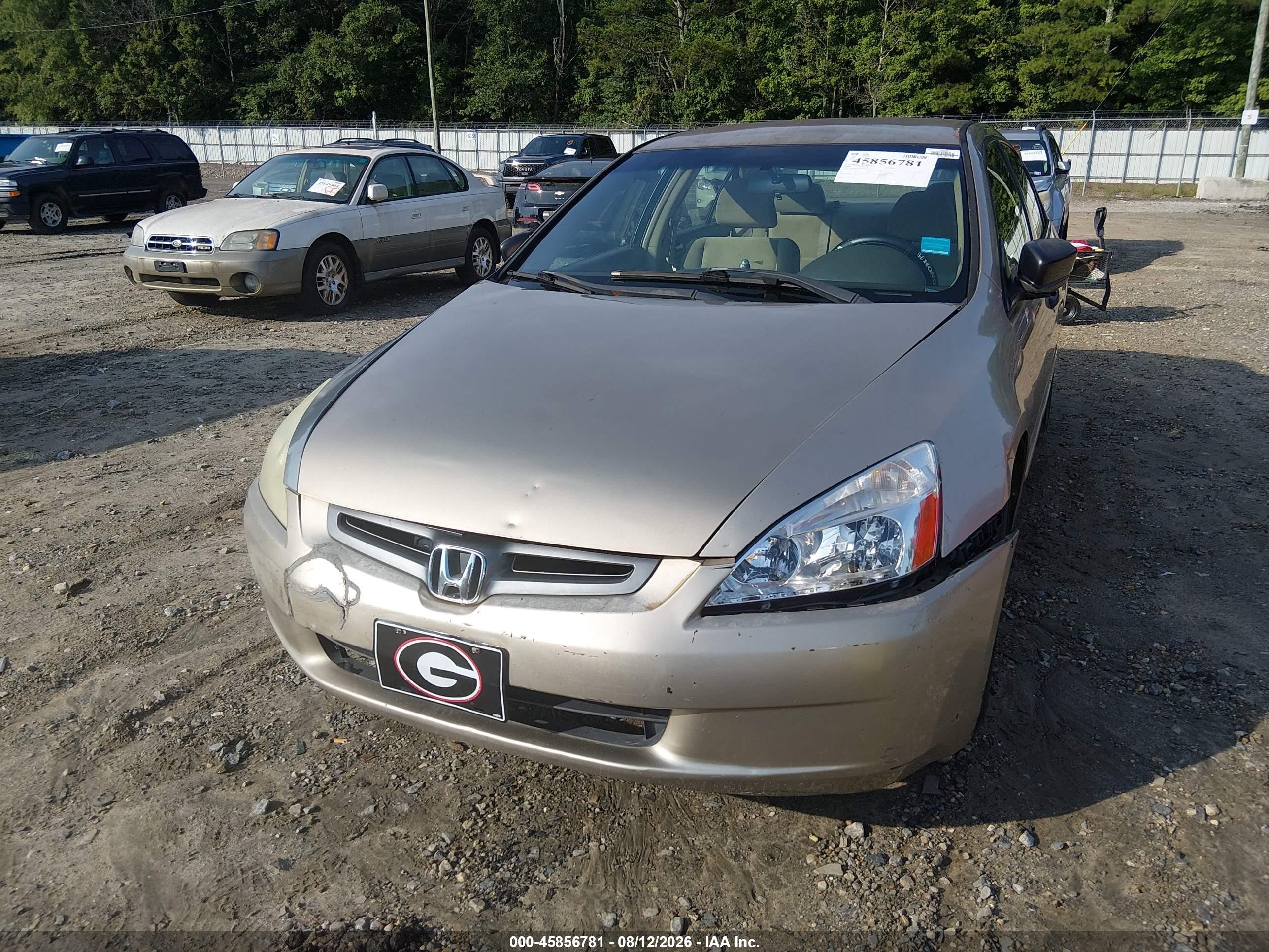 2006 Honda Accord 2.4 Vp Champagne vin: 1HGCM56186A029328