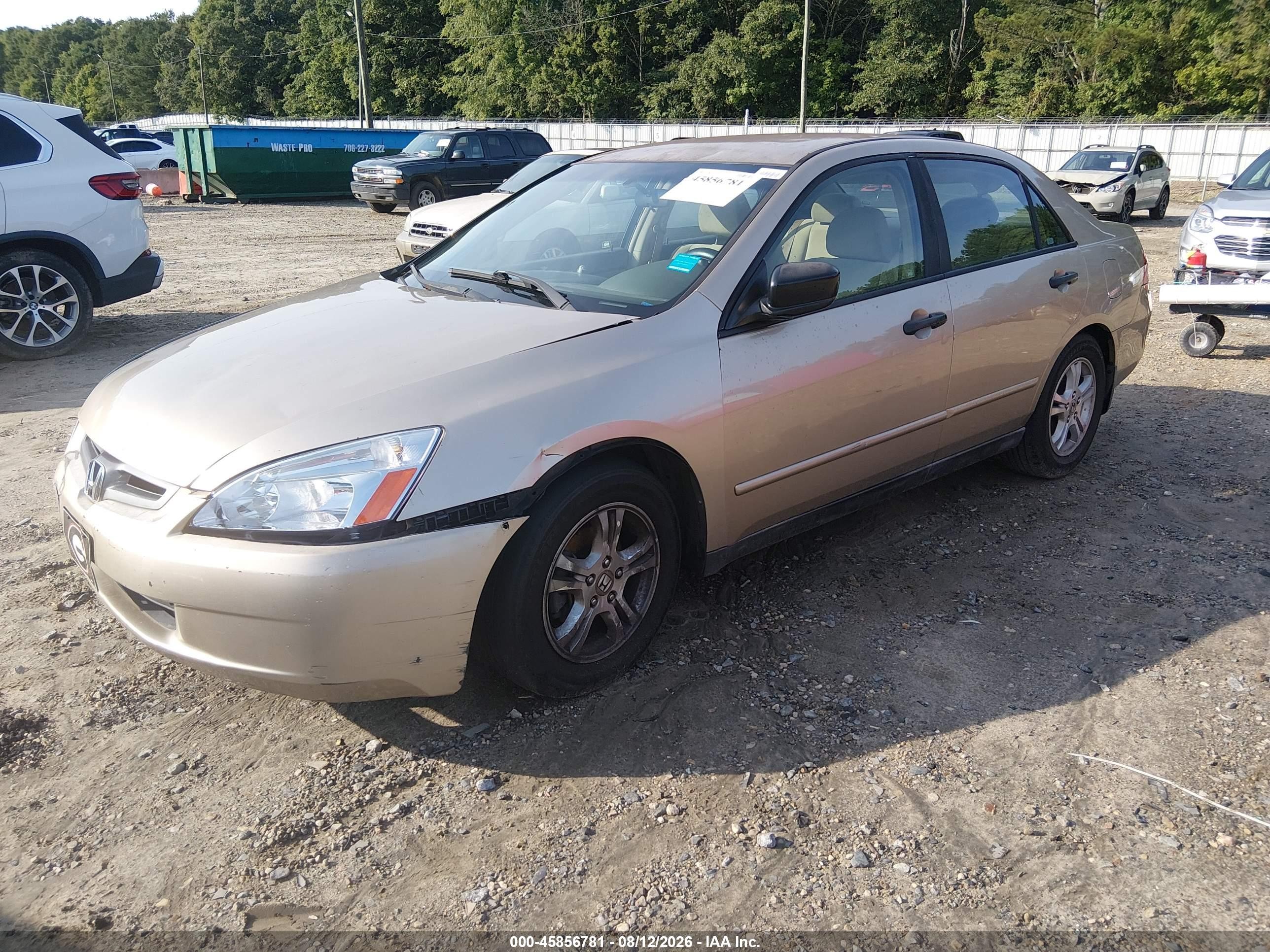2006 Honda Accord 2.4 Vp Champagne vin: 1HGCM56186A029328