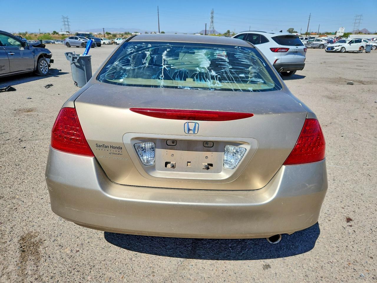 2006 Honda Accord Value Tan vin: 1HGCM56186A041429