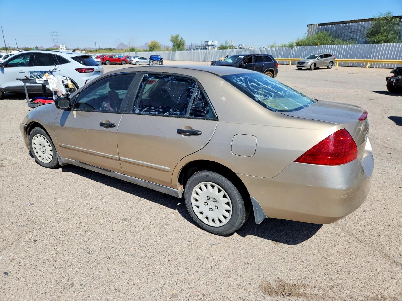 2006 Honda Accord Value Tan vin: 1HGCM56186A041429