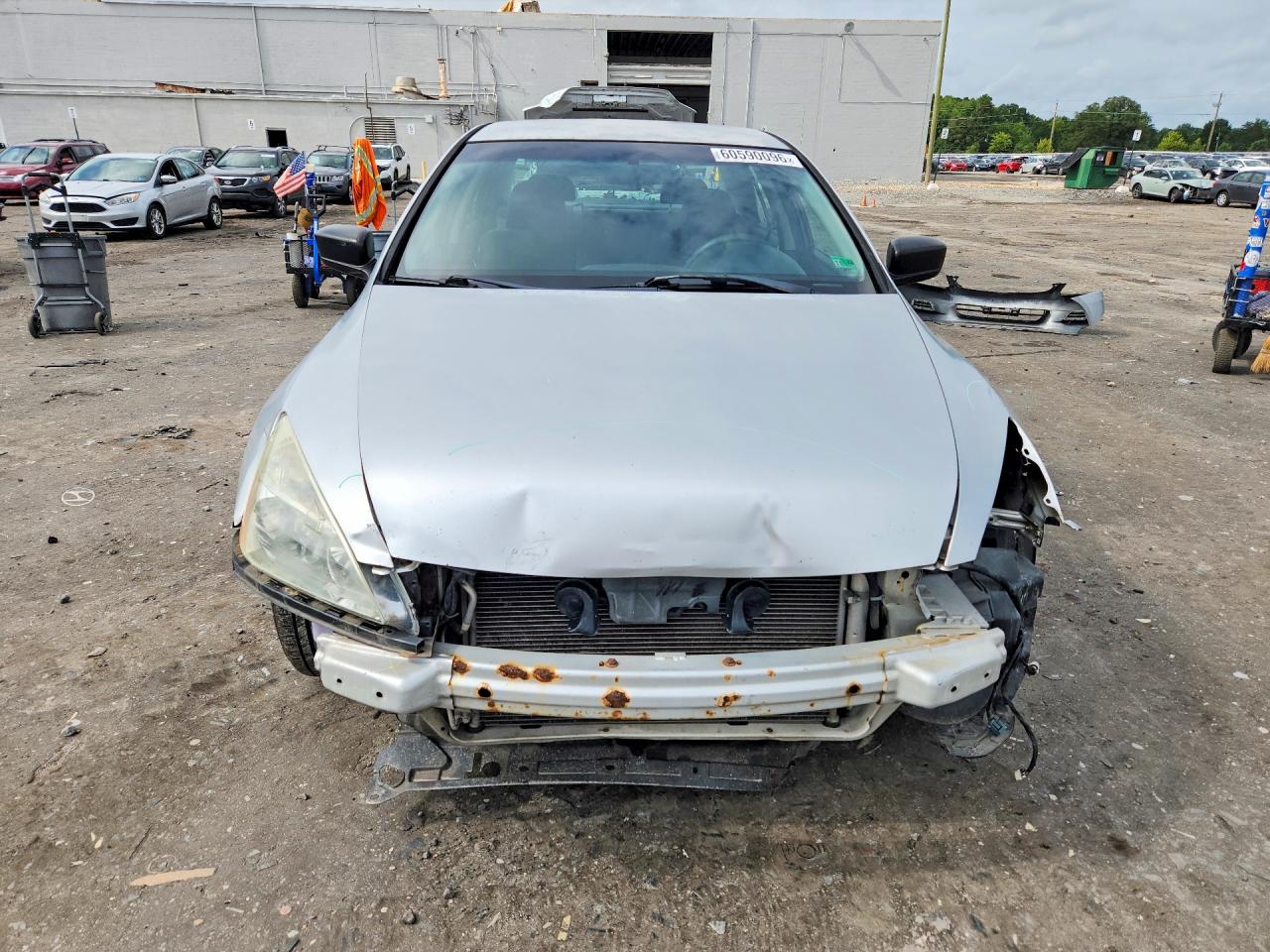 2006 Honda Accord Value Silver vin: 1HGCM56186A167404