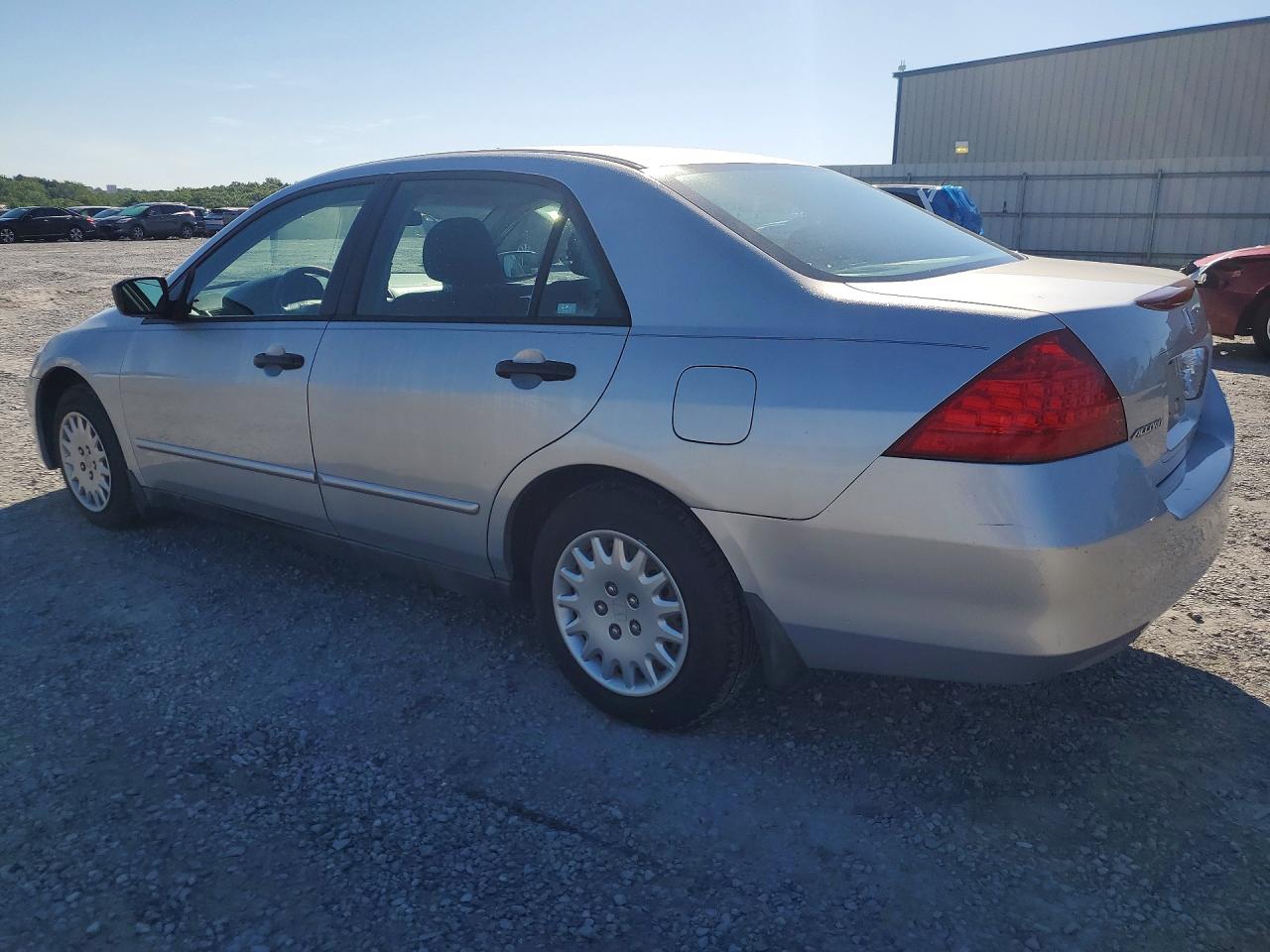 2007 Honda Accord Value Silver vin: 1HGCM56187A014796
