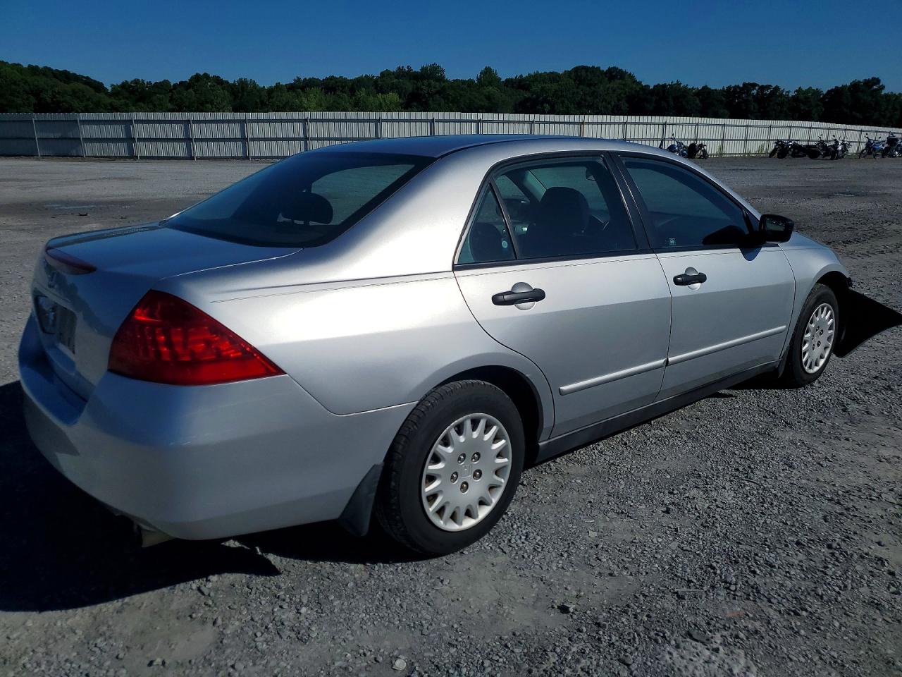 2007 Honda Accord Value Silver vin: 1HGCM56187A014796