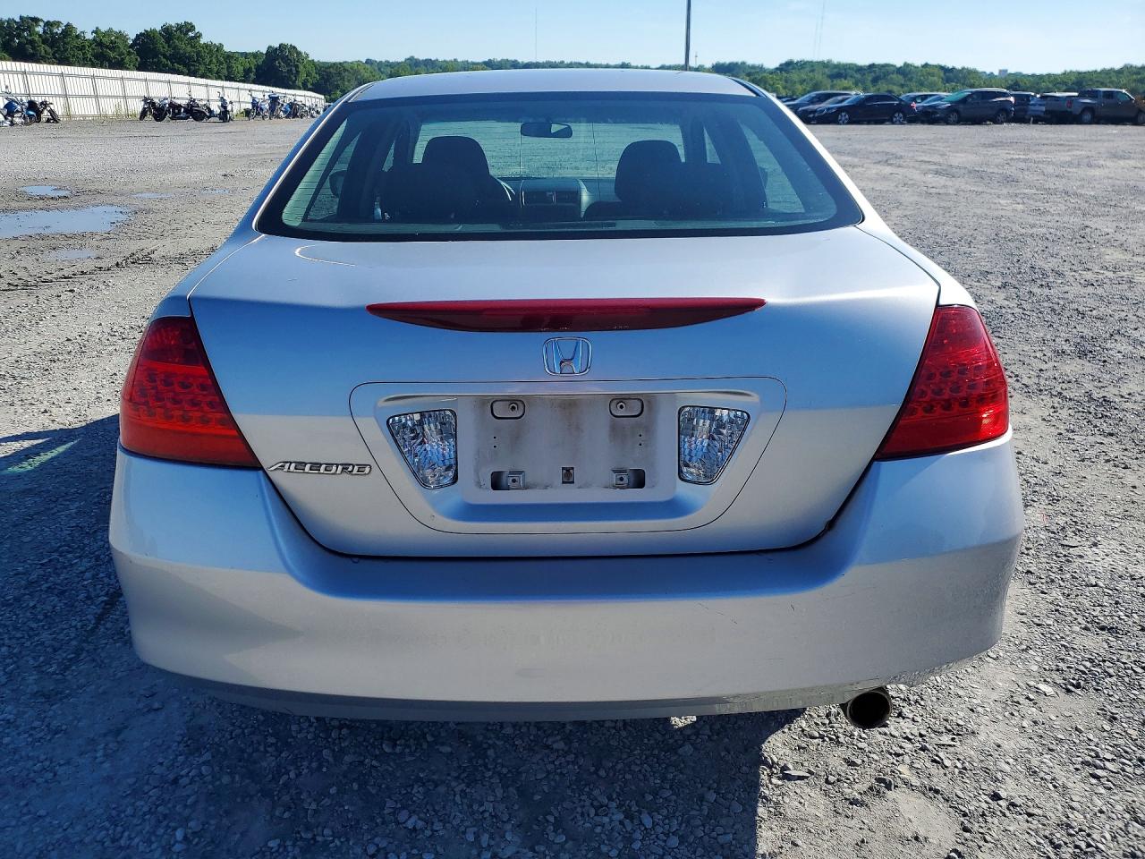 2007 Honda Accord Value Silver vin: 1HGCM56187A014796