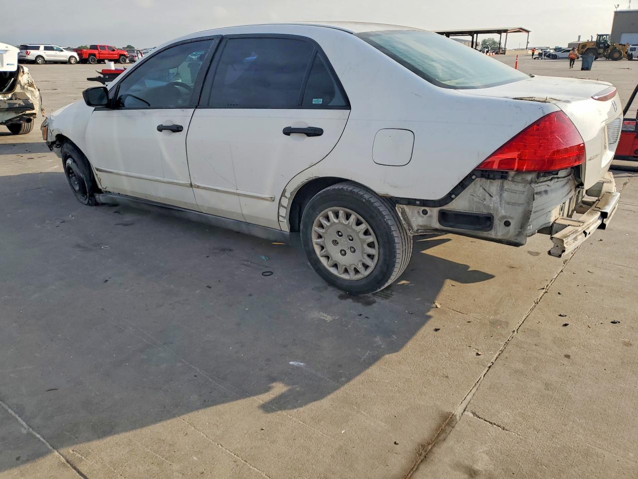 2007 Honda Accord Value Белый vin: 1HGCM56187A068809