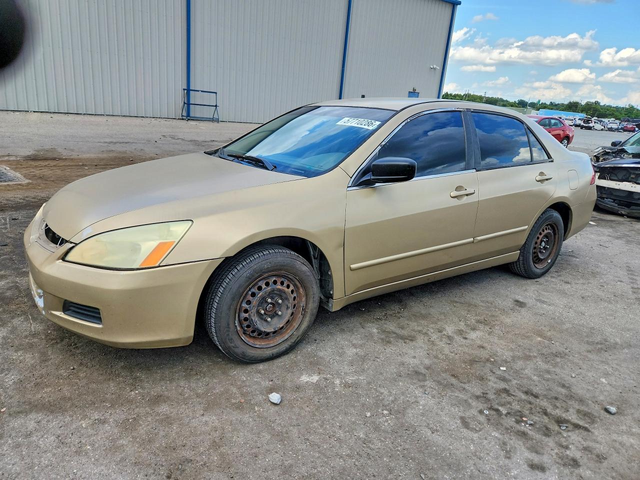 2007 Honda Accord Value Gold vin: 1HGCM56187A075596