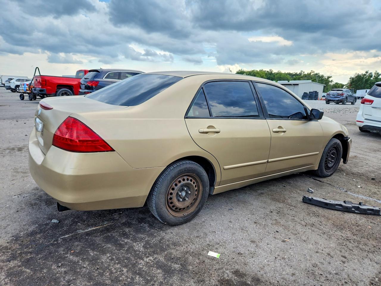 2007 Honda Accord Value Gold vin: 1HGCM56187A075596