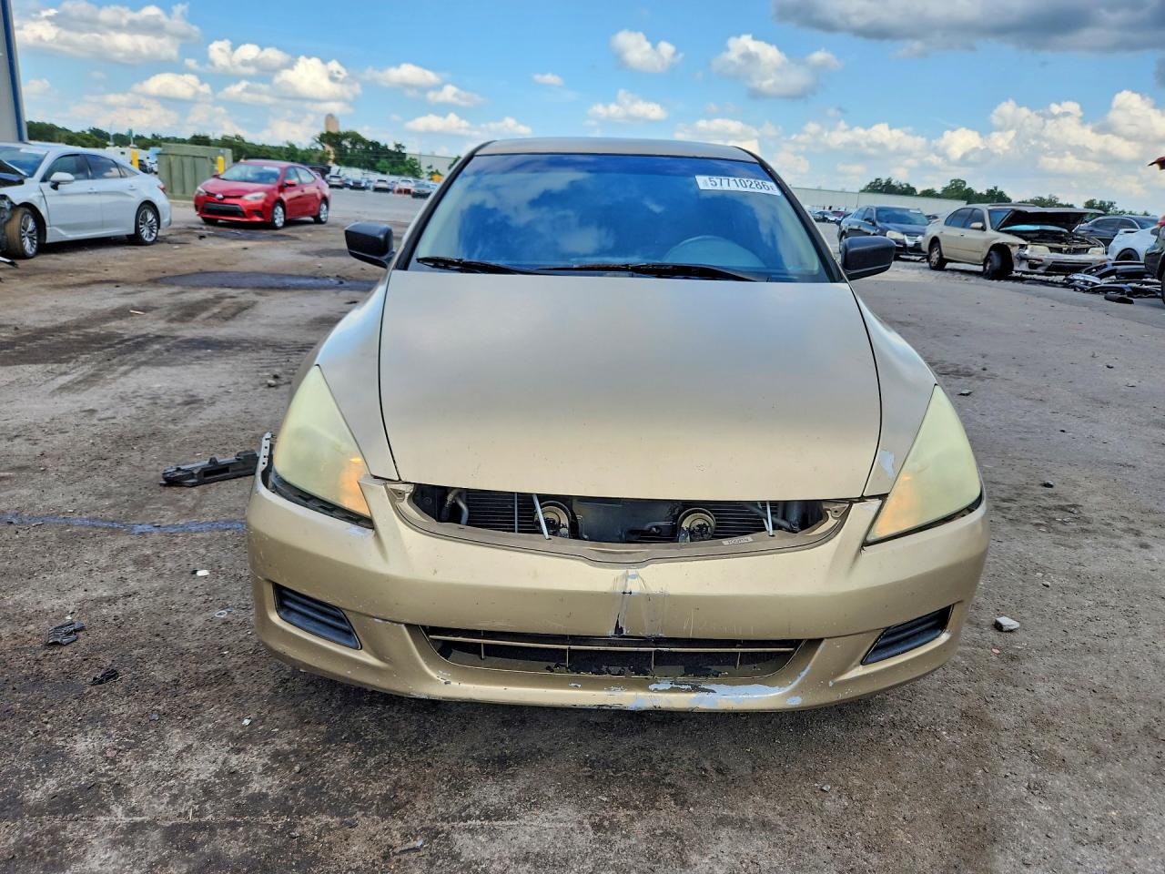 2007 Honda Accord Value Gold vin: 1HGCM56187A075596