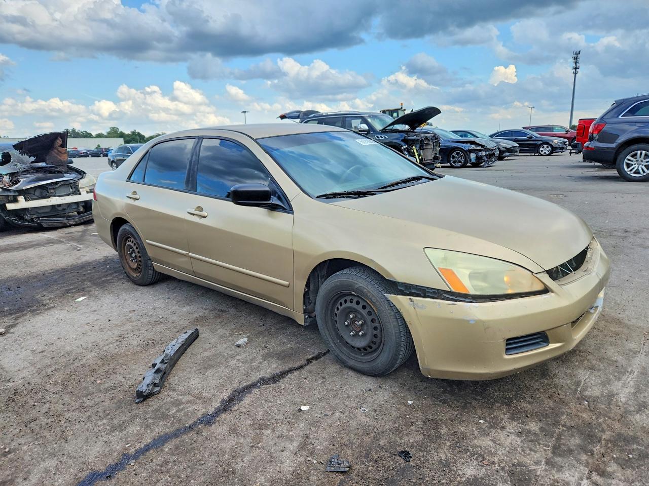 2007 Honda Accord Value Gold vin: 1HGCM56187A075596