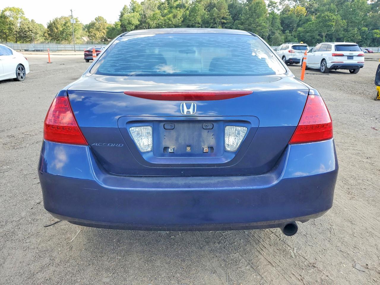 2007 Honda Accord Value Blue vin: 1HGCM56187A106152