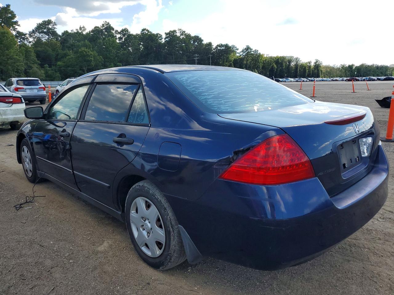 2007 Honda Accord Value Blue vin: 1HGCM56187A106152
