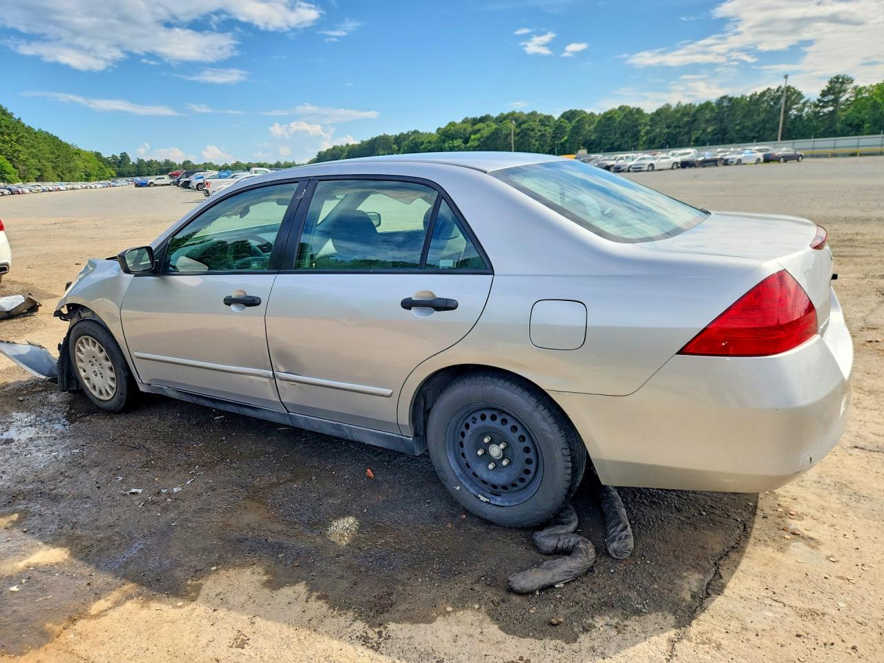 2007 Honda Accord Value Серебряный vin: 1HGCM56187A140530
