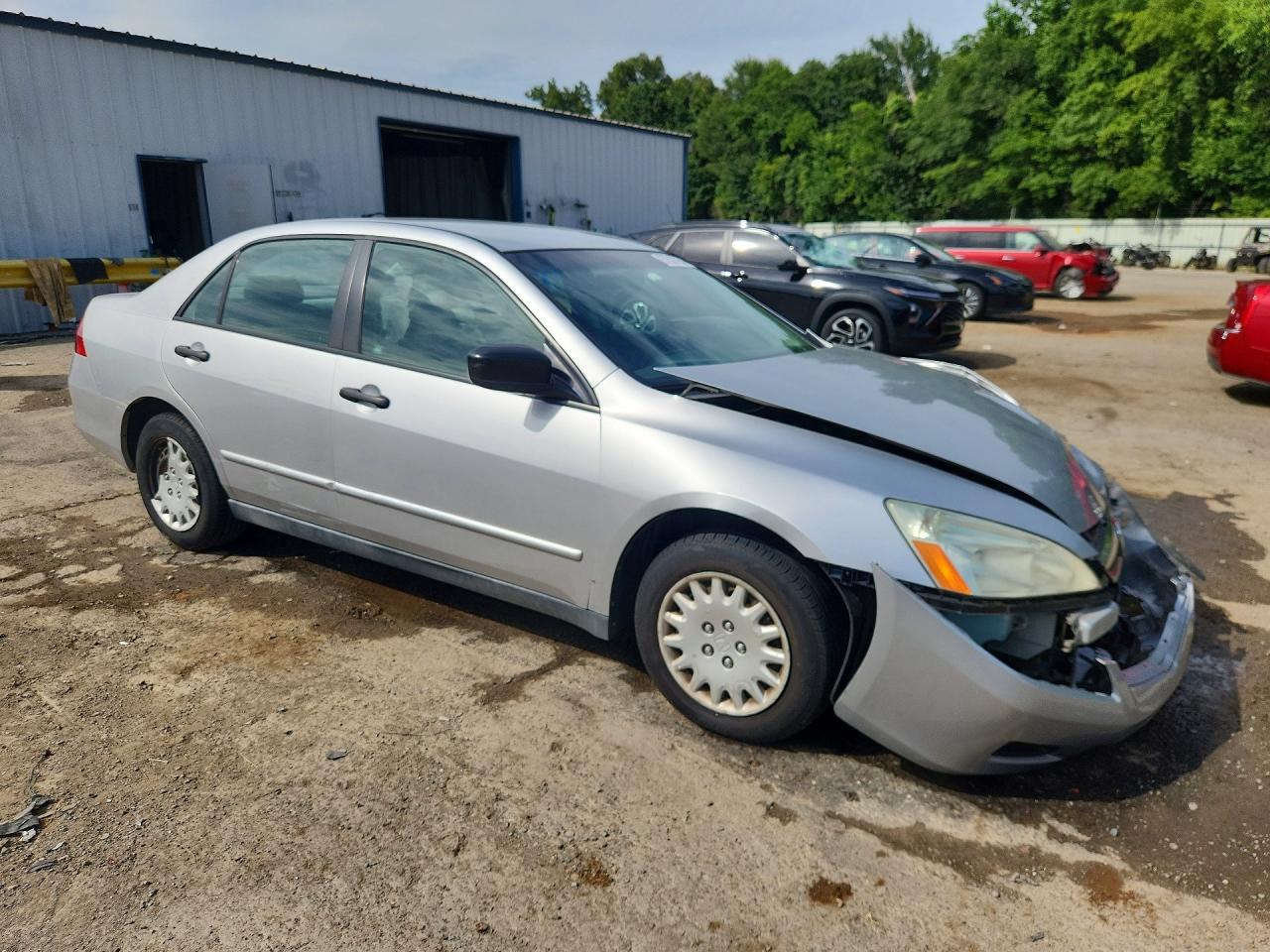 2007 Honda Accord Value Серебряный vin: 1HGCM56187A140530