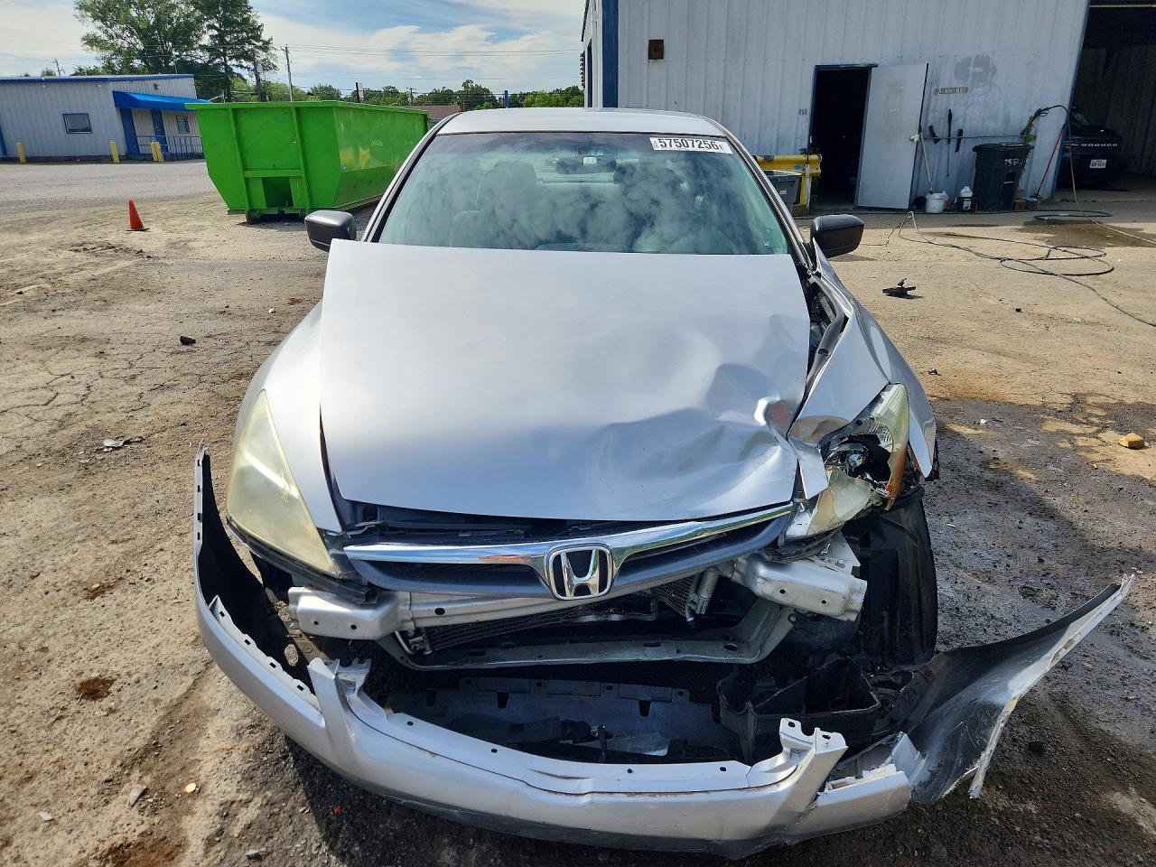 2007 Honda Accord Value Серебряный vin: 1HGCM56187A140530