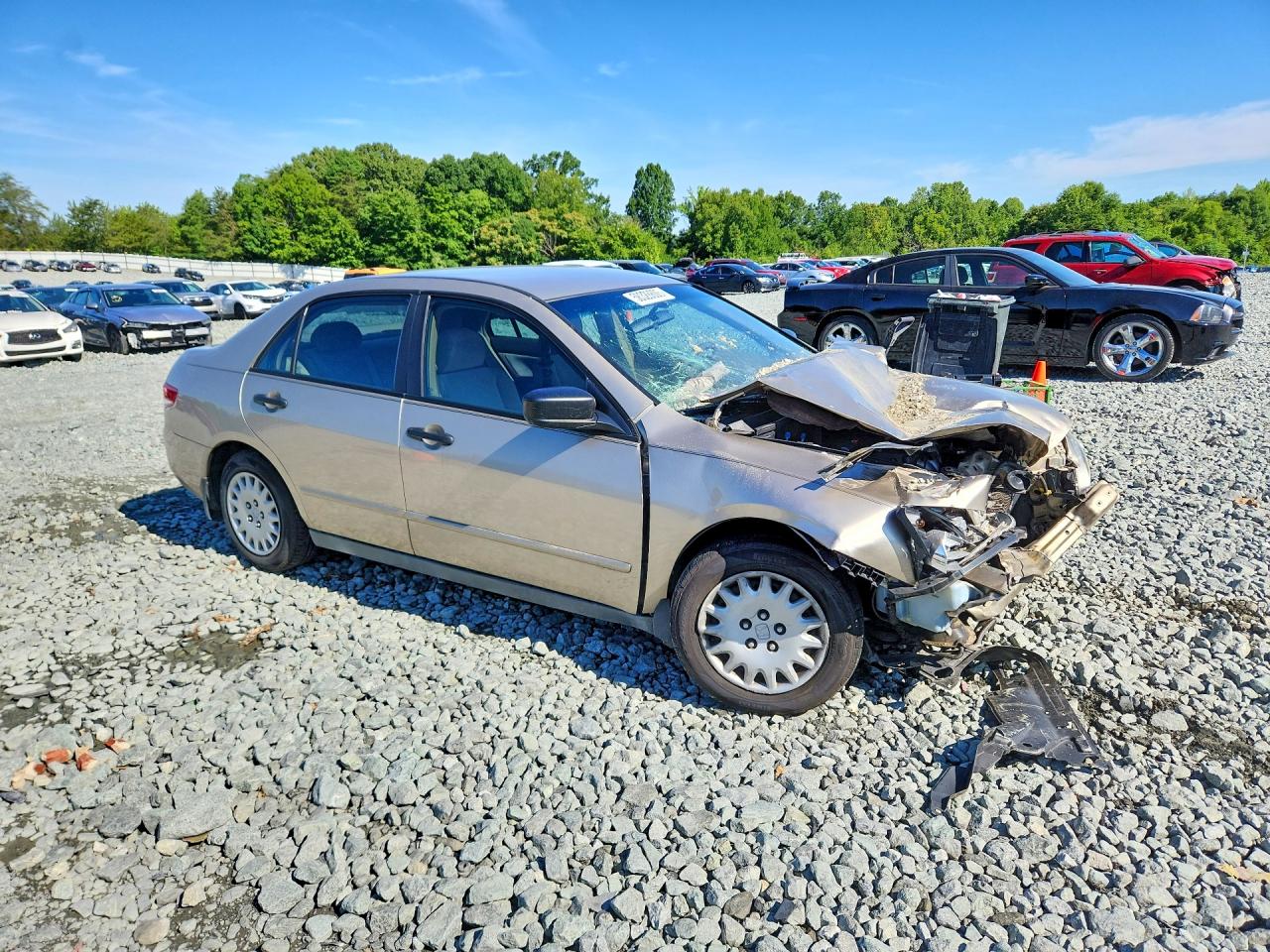 2003 Honda Accord Dx Золотой vin: 1HGCM56193A013523