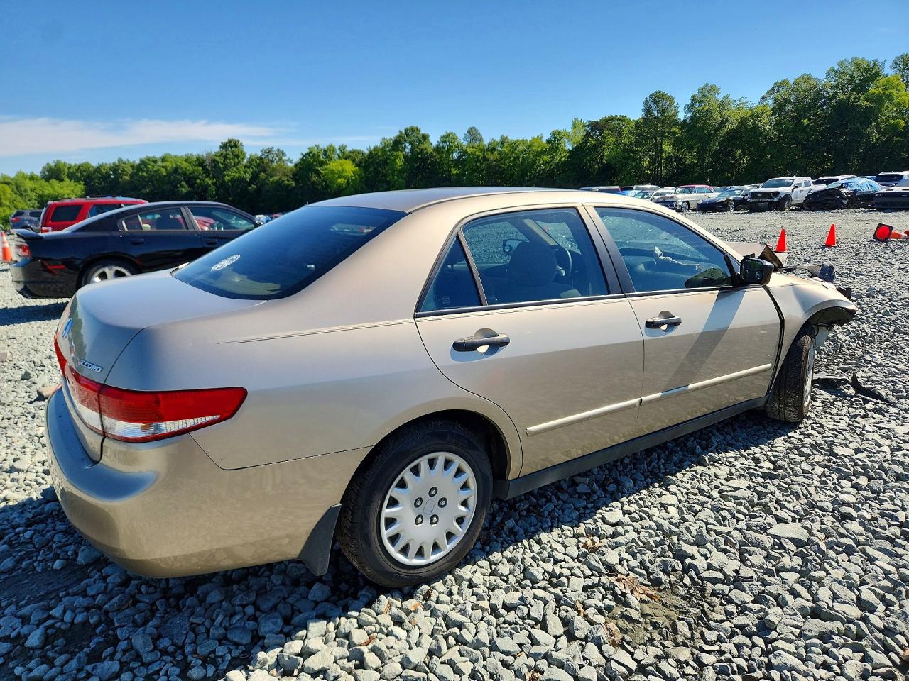 2003 Honda Accord Dx Золотой vin: 1HGCM56193A013523