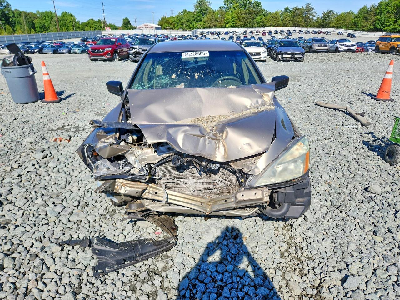 2003 Honda Accord Dx Золотой vin: 1HGCM56193A013523
