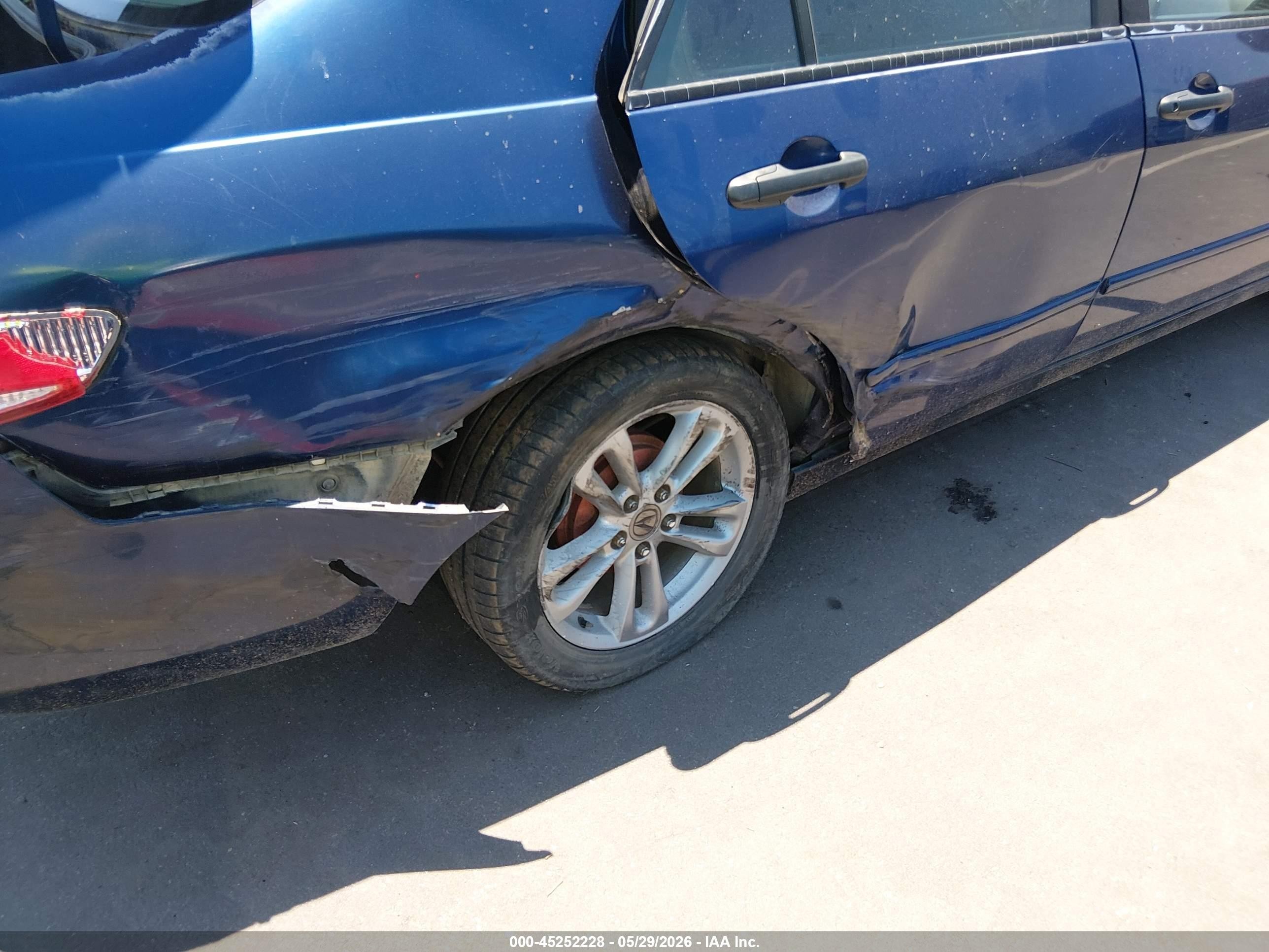 2004 Honda Accord 2.4 Dx Blue vin: 1HGCM56194A119214