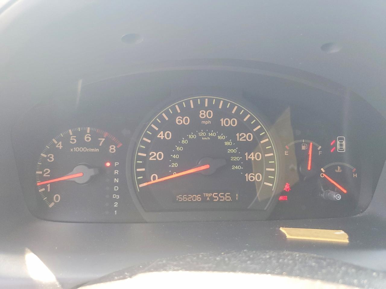 2005 Honda Accord Dx Синий vin: 1HGCM56195A148648