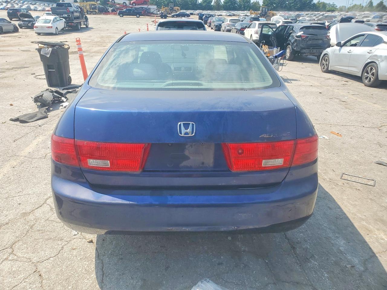 2005 Honda Accord Dx Синий vin: 1HGCM56195A148648