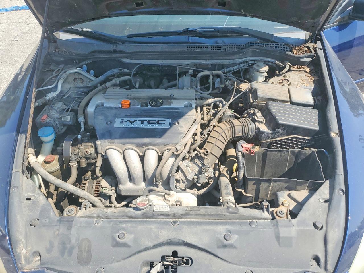 2005 Honda Accord Dx Синий vin: 1HGCM56195A148648
