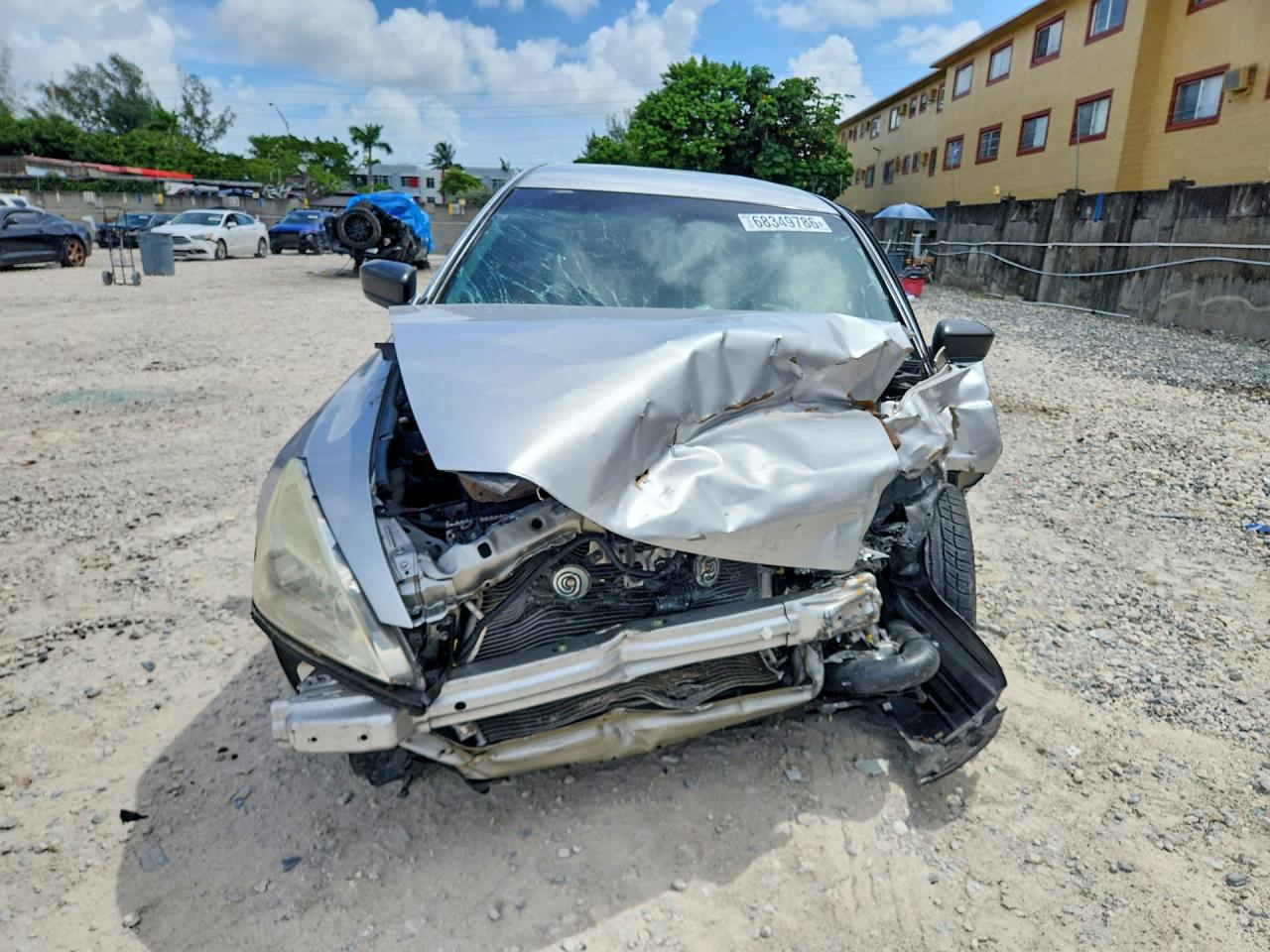 2006 Honda Accord Value Серебряный vin: 1HGCM56196A034117