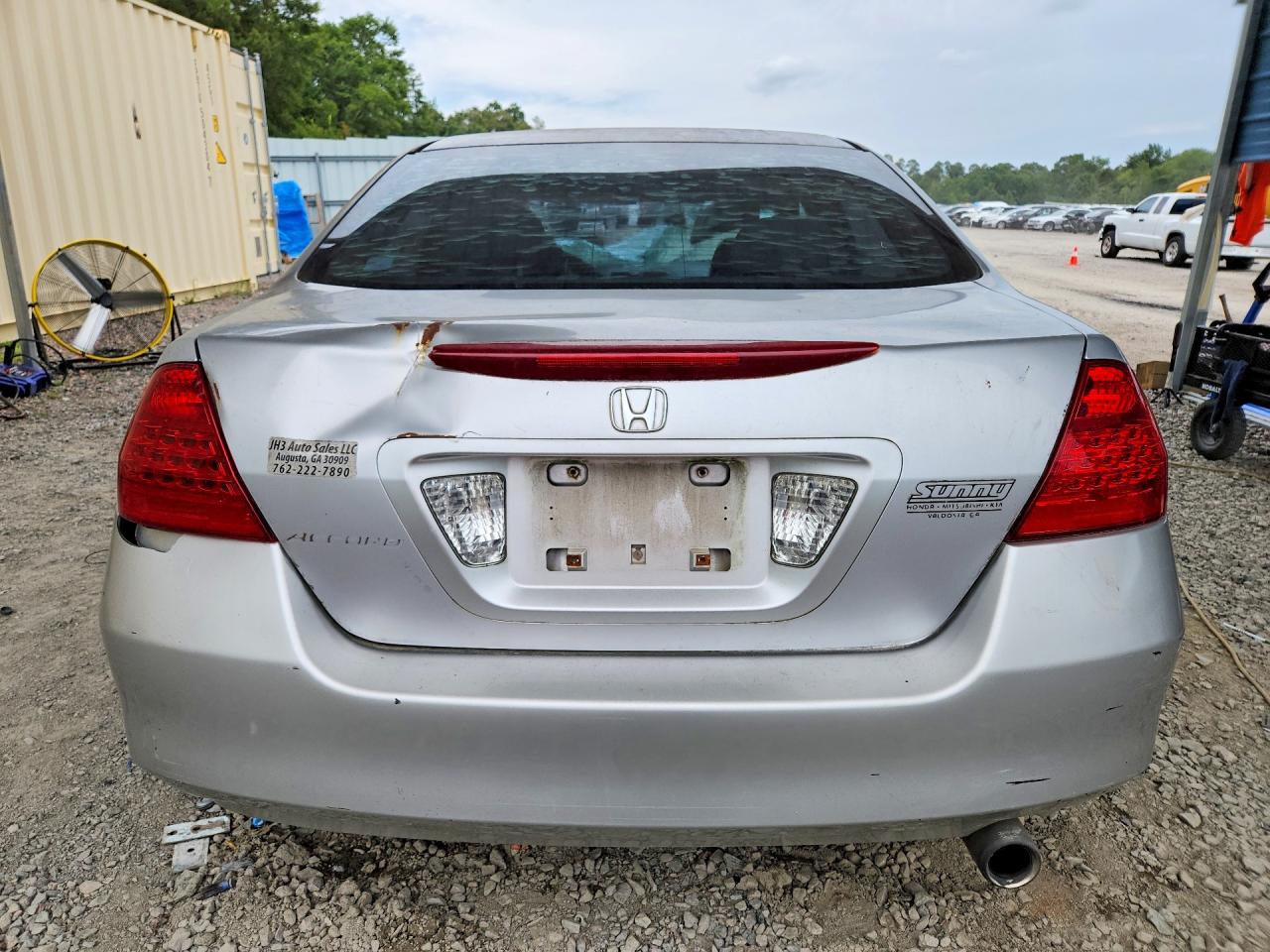 2007 Honda Accord Value Silver vin: 1HGCM56197A032076