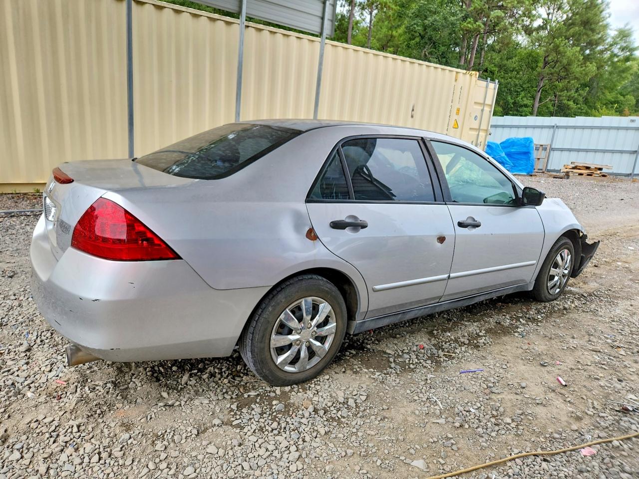 2007 Honda Accord Value Silver vin: 1HGCM56197A032076