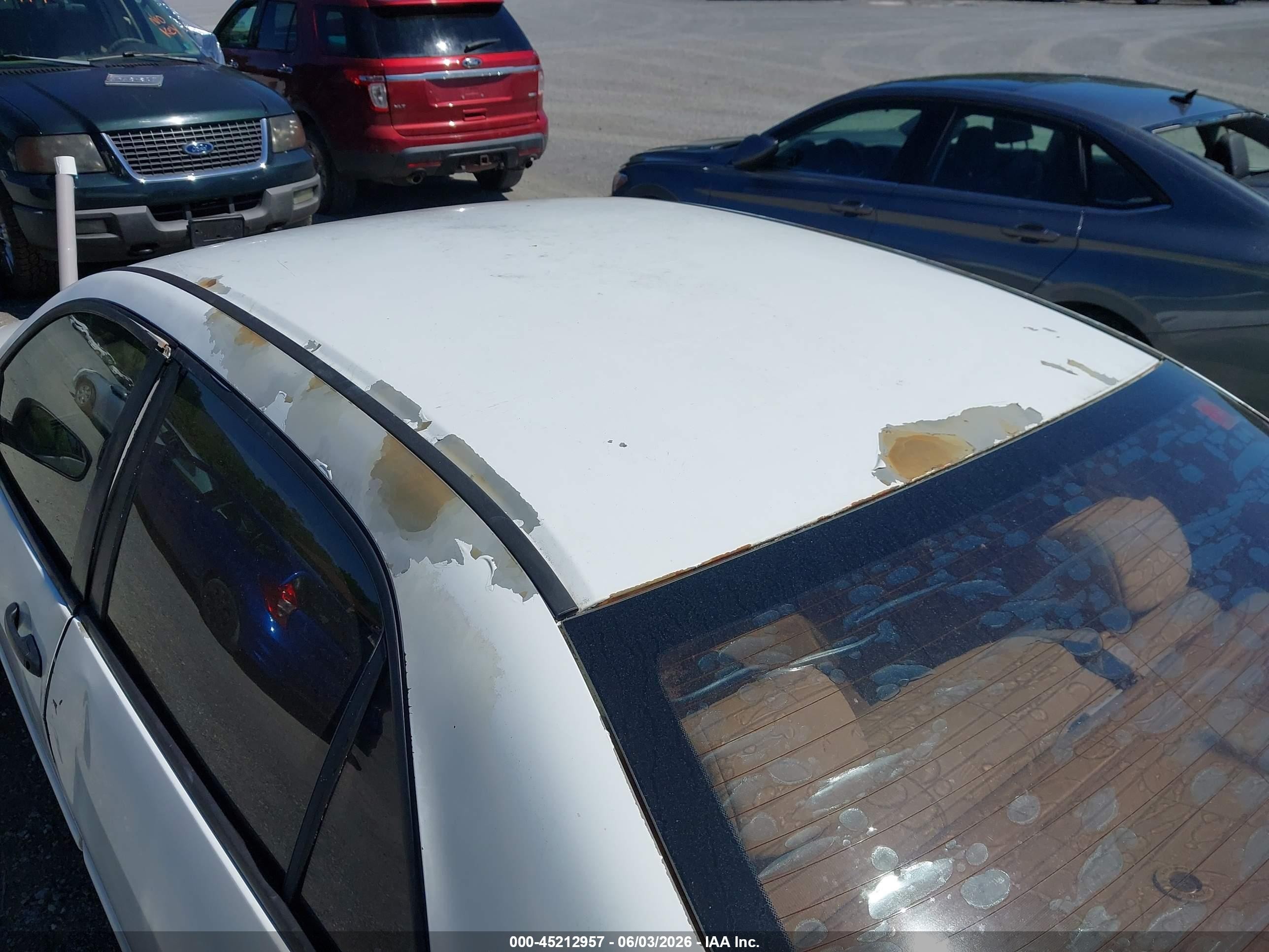2007 Honda Accord 2.4 Vp White vin: 1HGCM56197A104247
