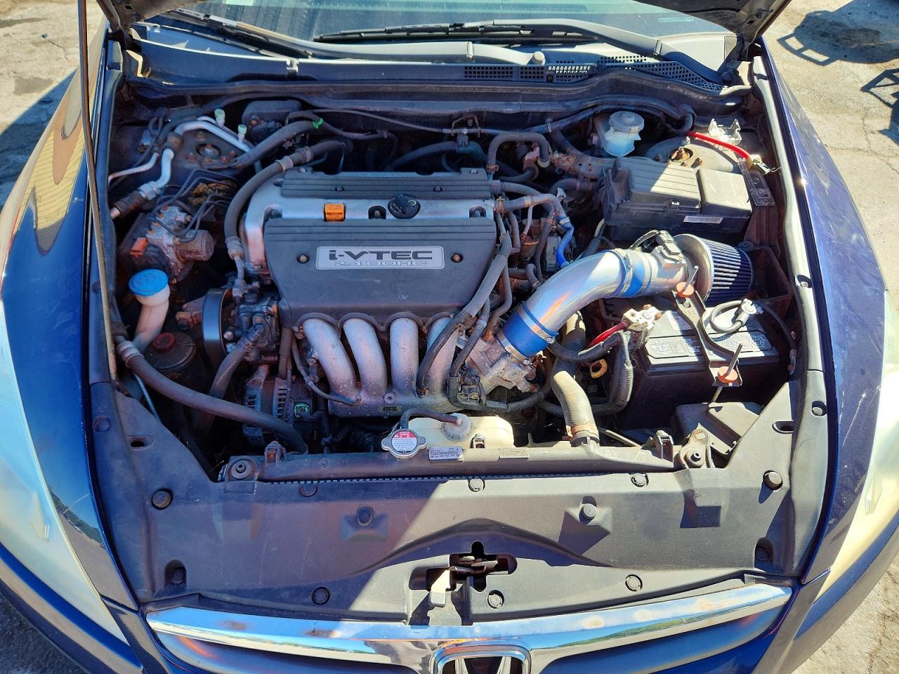 2007 Honda Accord Value Blue vin: 1HGCM56197A129391