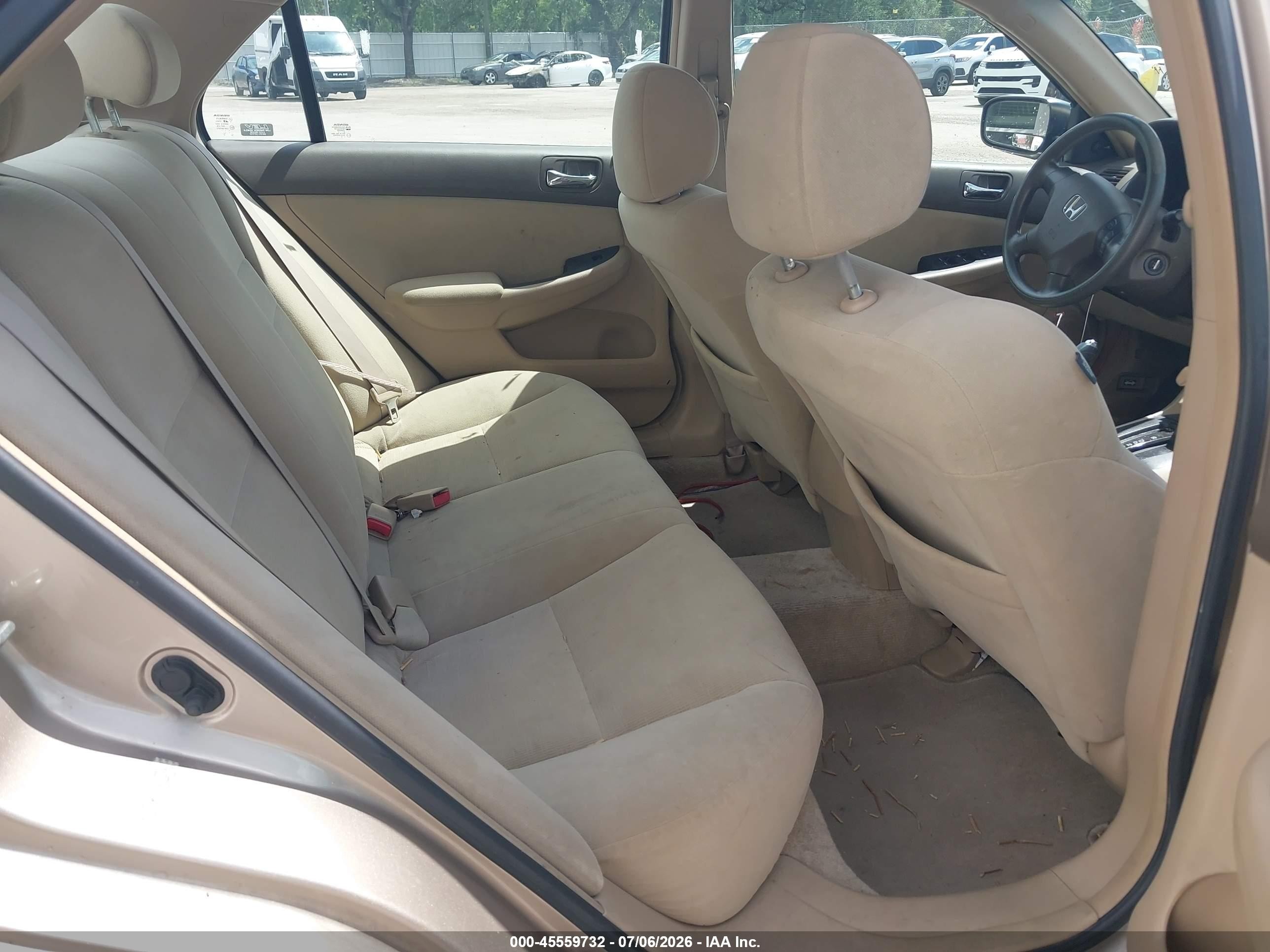 2007 Honda Accord 2.4 Vp Gold vin: 1HGCM56197A145204