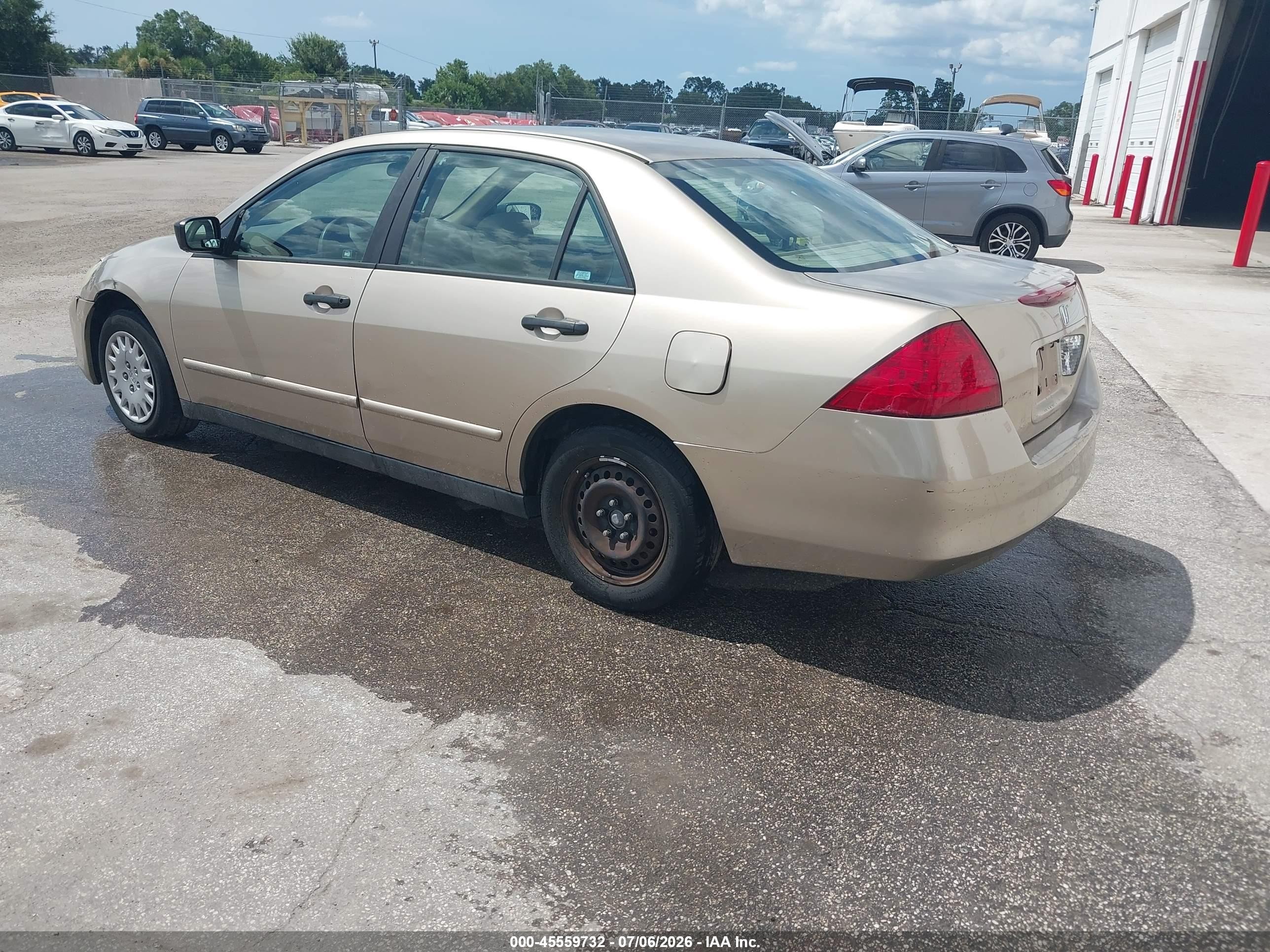 2007 Honda Accord 2.4 Vp Gold vin: 1HGCM56197A145204