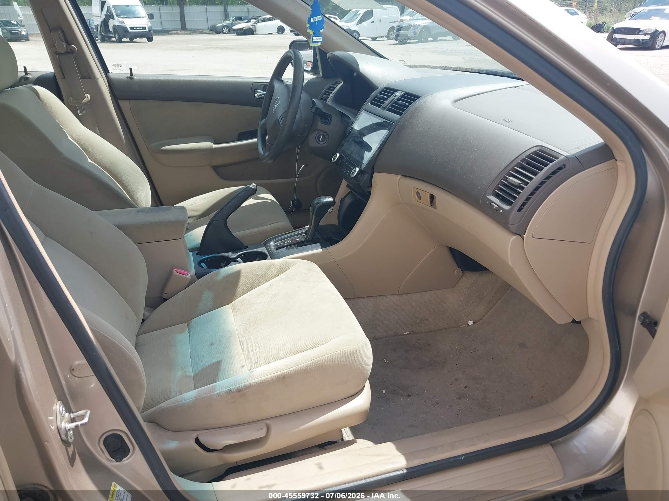 2007 Honda Accord 2.4 Vp Gold vin: 1HGCM56197A145204
