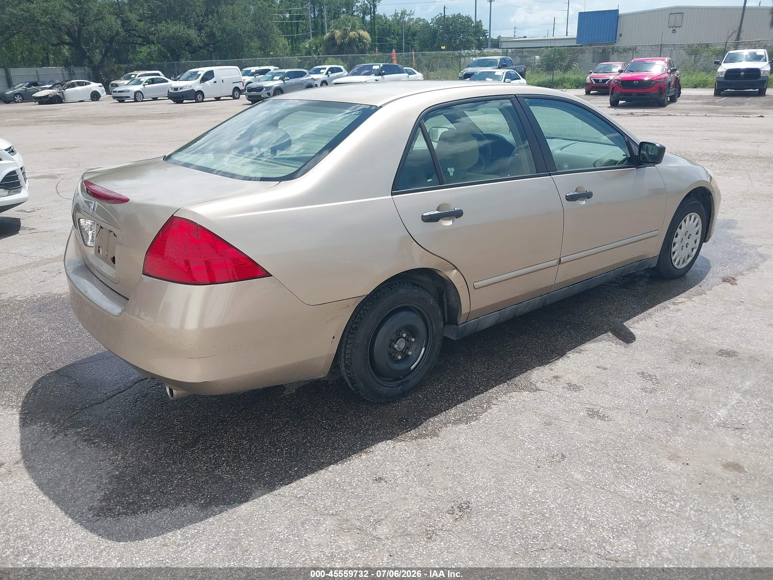 2007 Honda Accord 2.4 Vp Gold vin: 1HGCM56197A145204