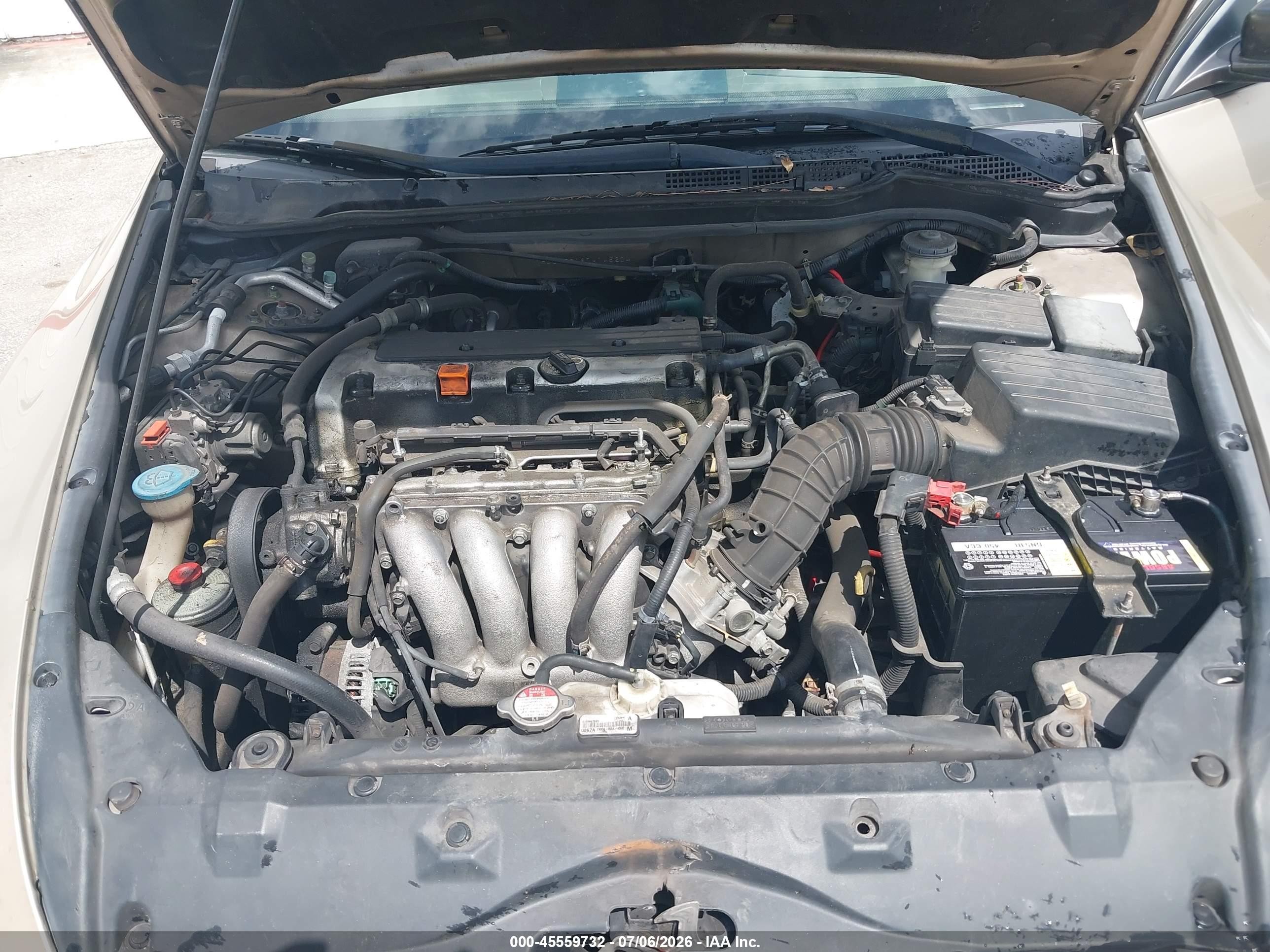2007 Honda Accord 2.4 Vp Gold vin: 1HGCM56197A145204